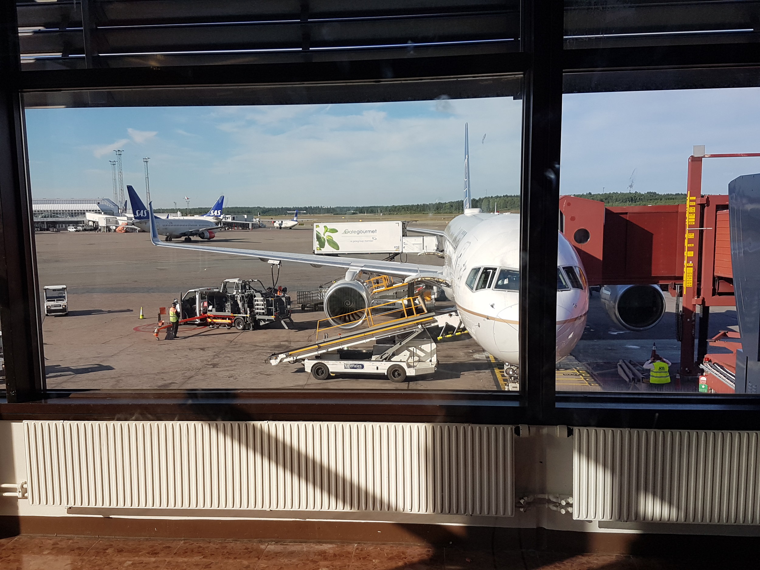 Today's B757-200 original from Continental Airlines but now is United since year 2011. 