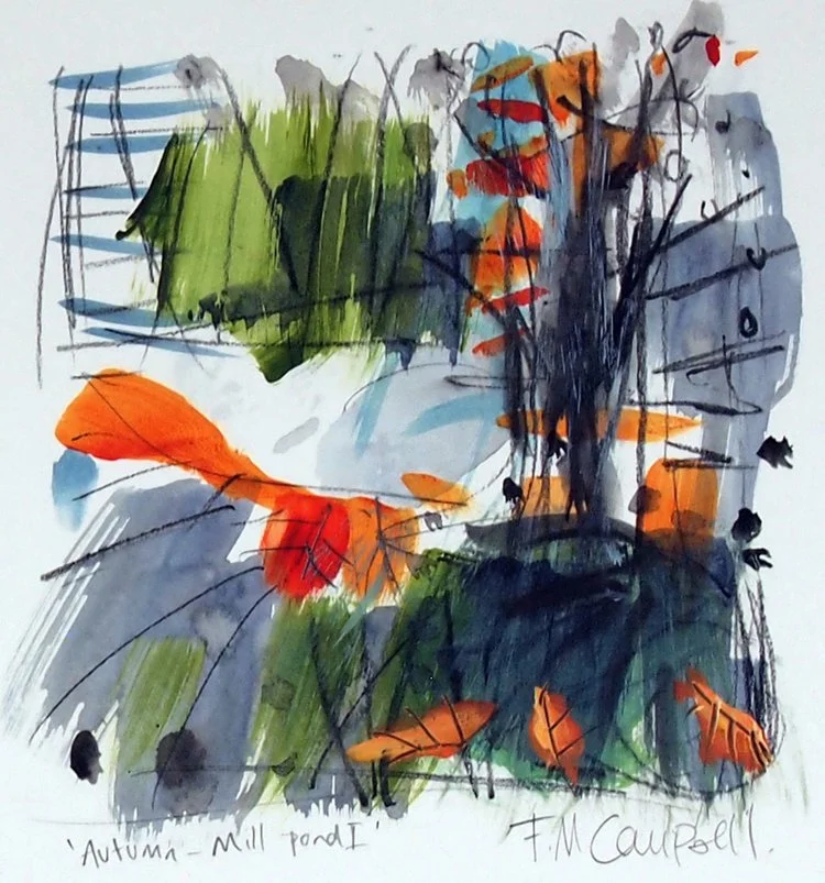 'Autumn - Mill Pond I' SOLD