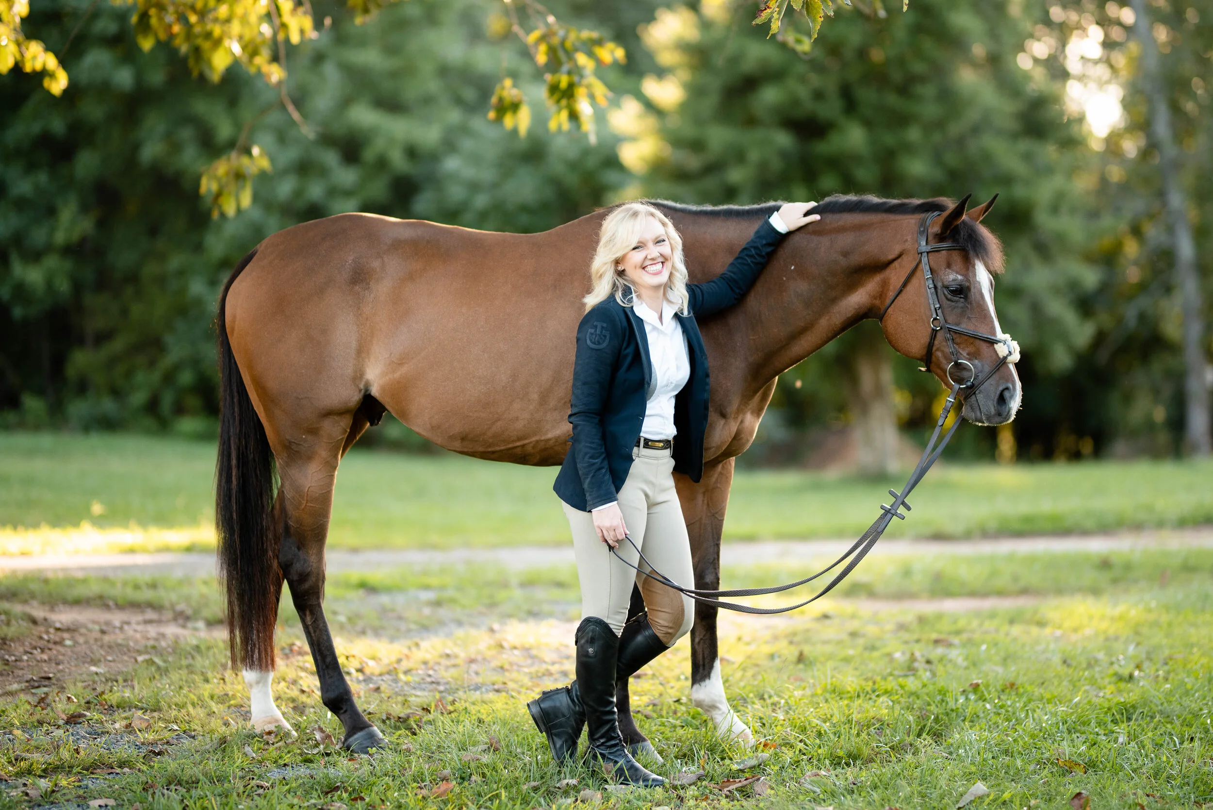 Heather French | Virginia Horse And Rider Portrait Session | Nicole Schultz Photography