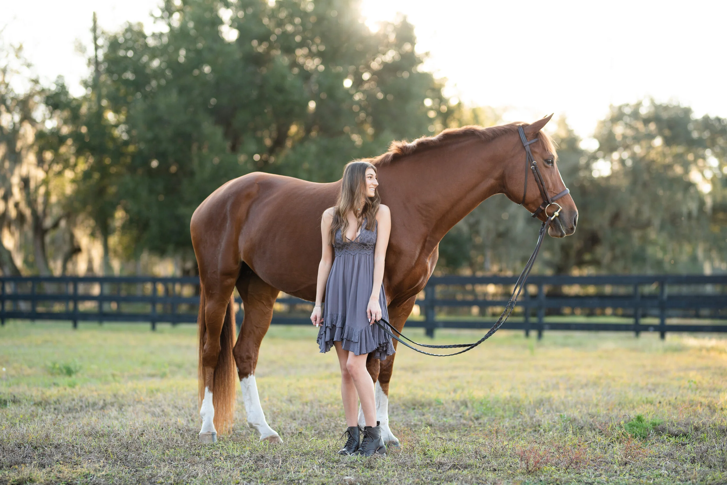 Kristen Conroy | Tampa, Florida Horse And Rider Portrait Session