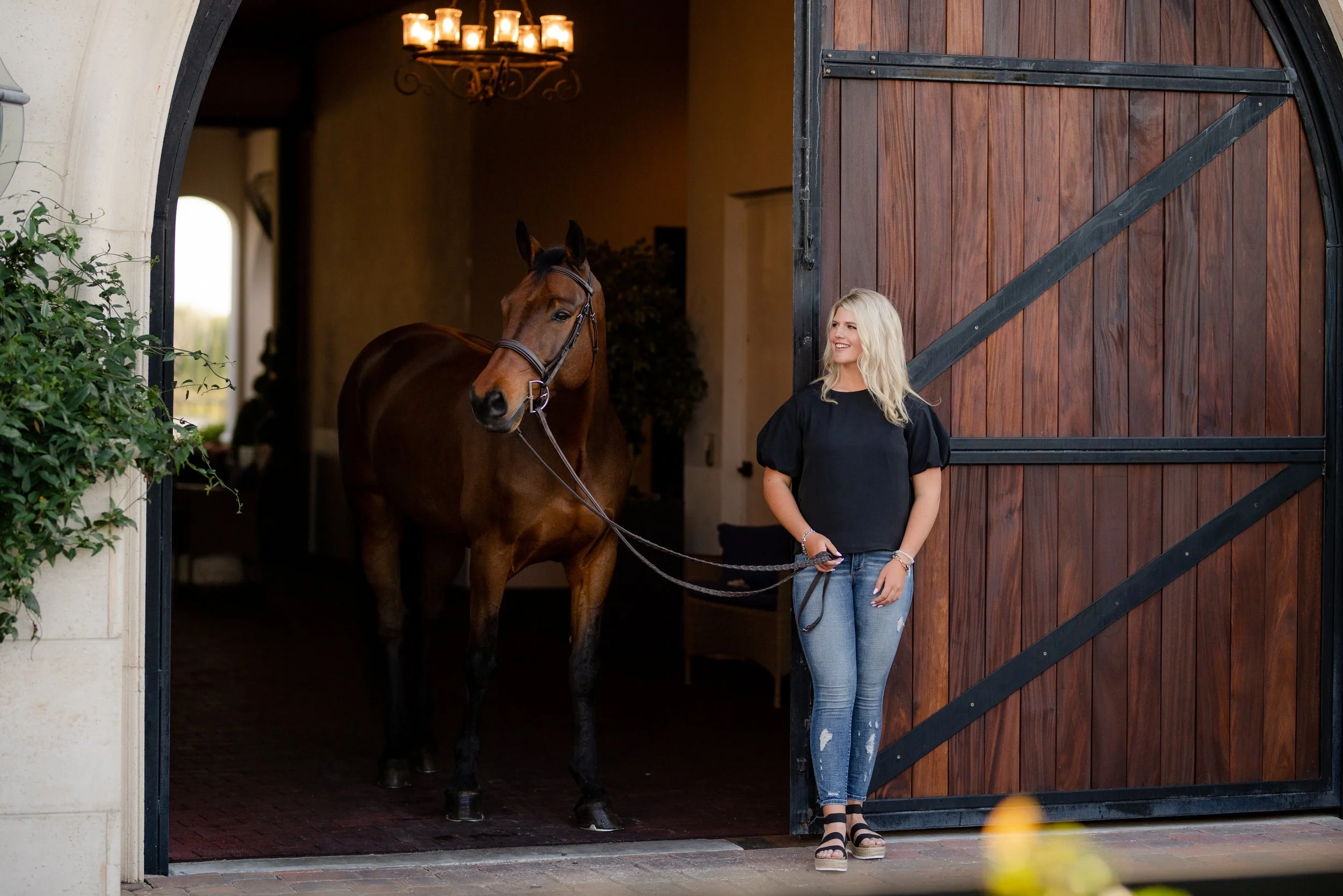 Alayna Irvin | Wellington, Florida Horse And Rider Portrait Session