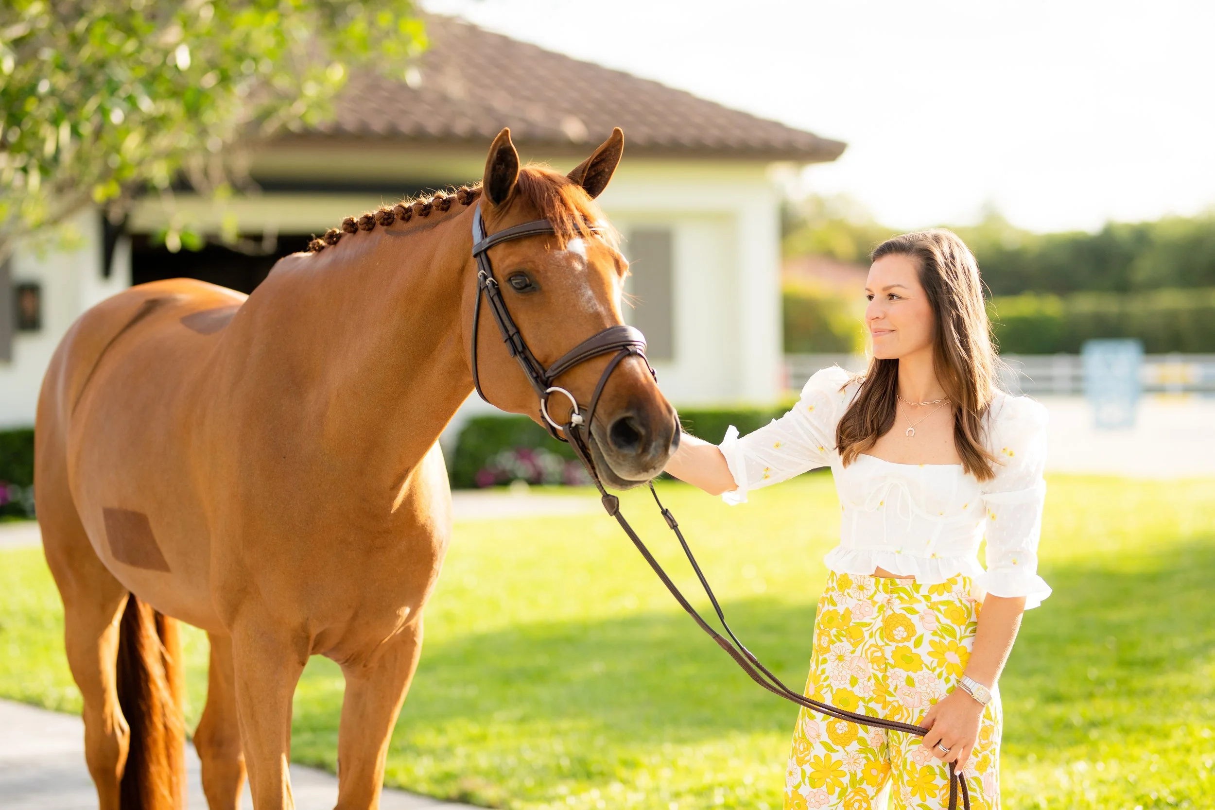 Madison Papariello | Wellington, Florida Horse And Rider Portrait Session