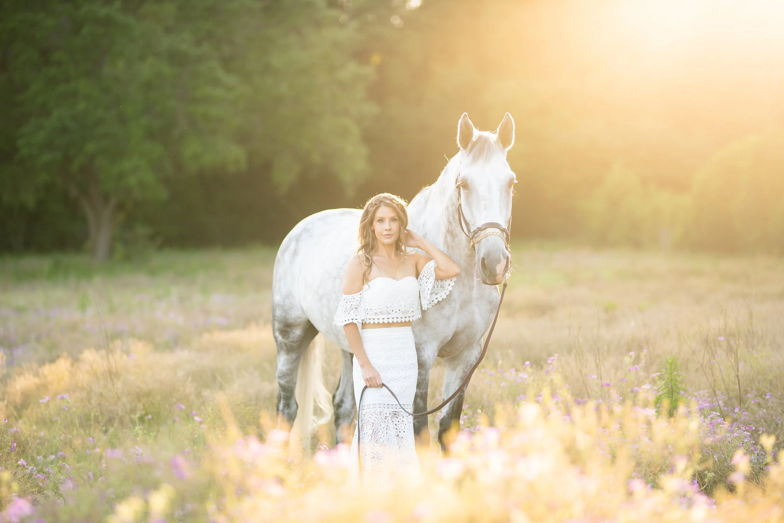 Carley | Orlando, Florida Horse and Rider Portrait Session