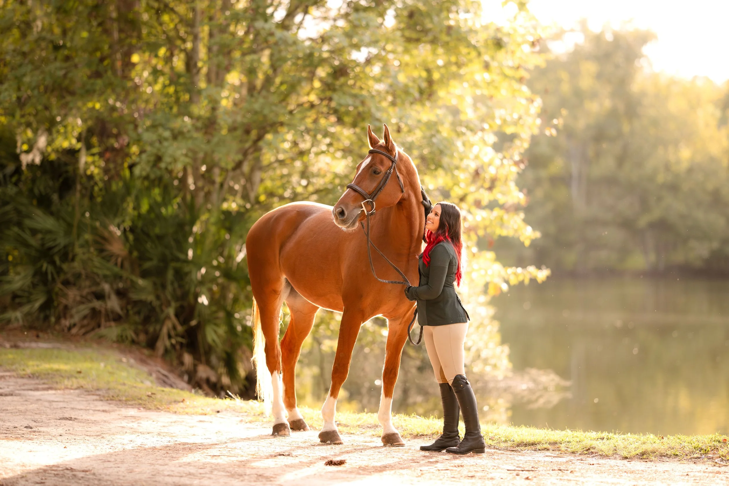 Eden Adamec | Ponte Vedra, Florida Horse And Rider Portrait Session