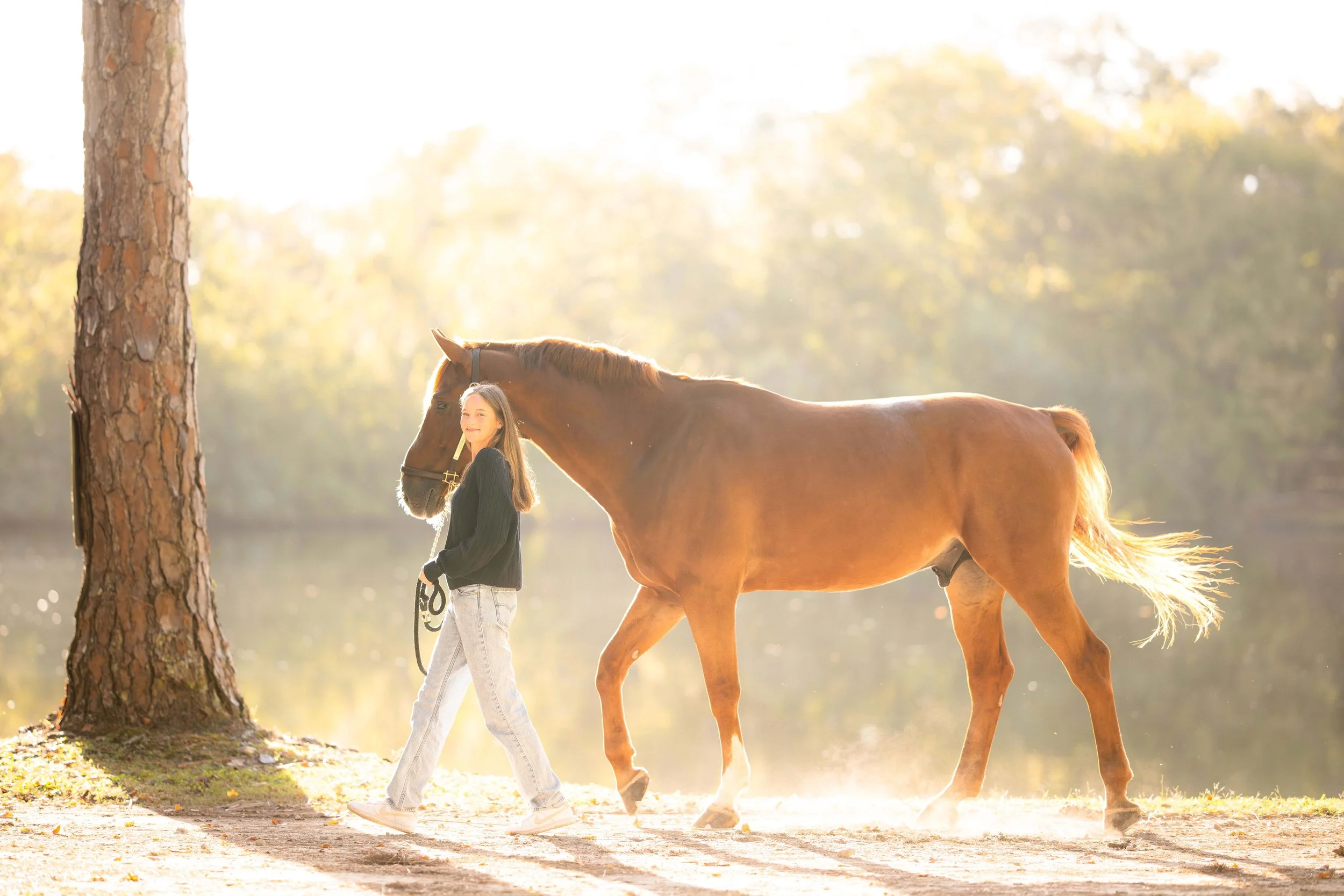 Phoebe Monahan ︱ Ponte Vedra Beach, Florida Horse and Rider Portrait Session