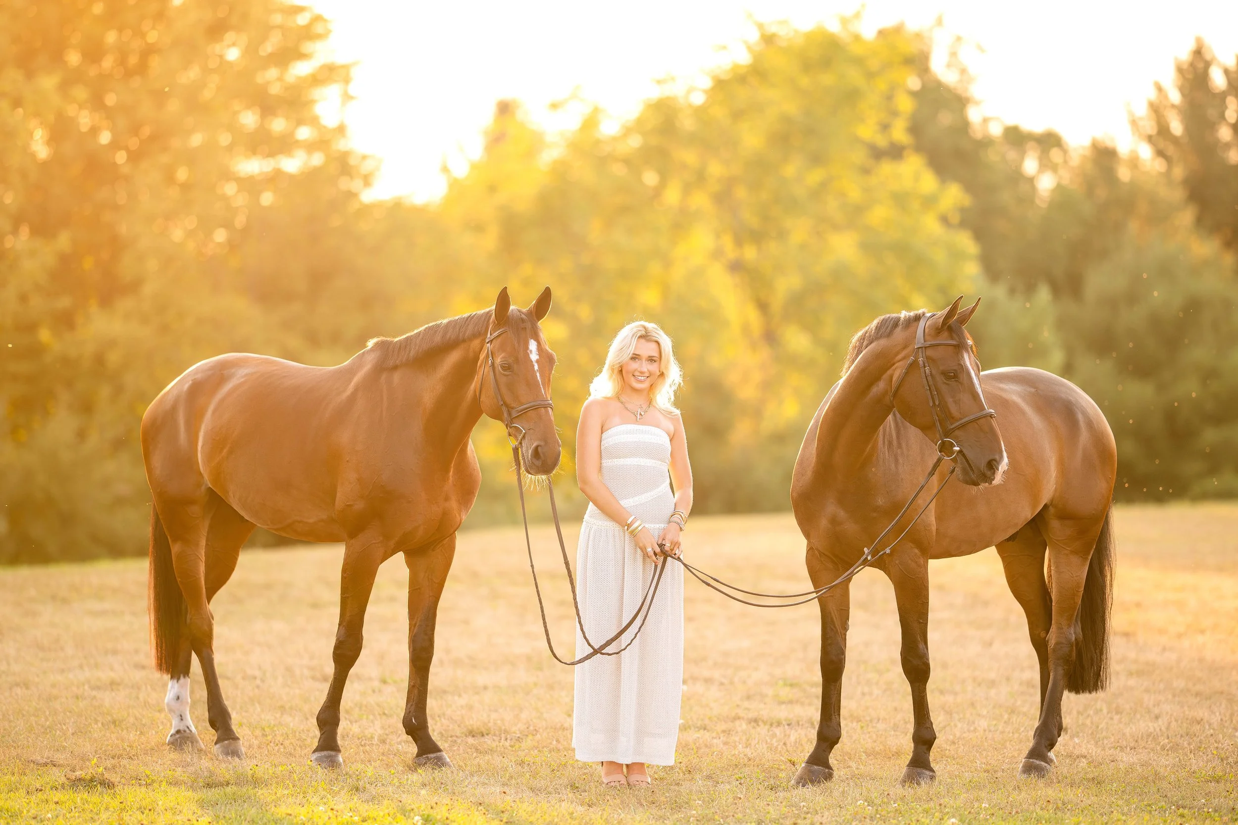 Ava Myers | Traverse City, Michigan Horse and Rider Portrait Session