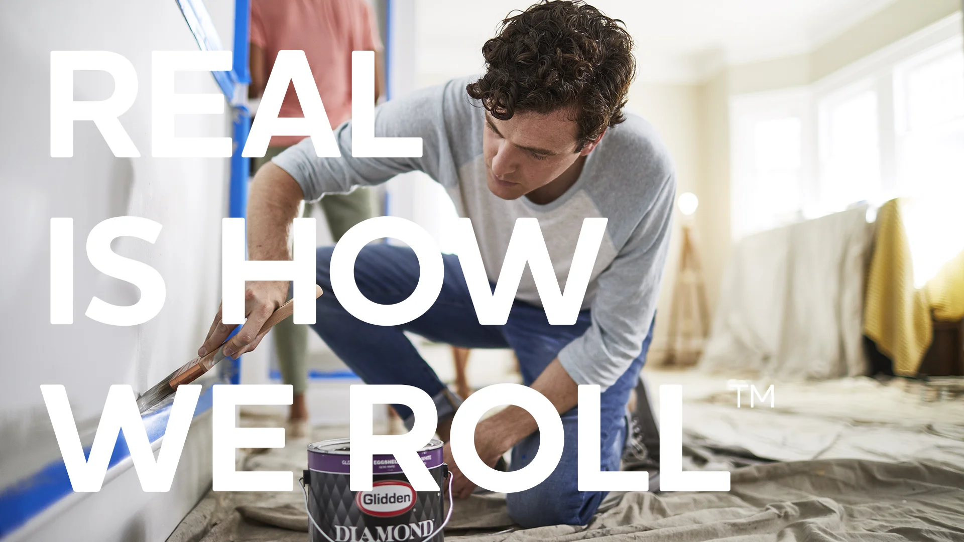 We created the Real Is How We Roll campaign to help lower the stakes around painting for Glidden.