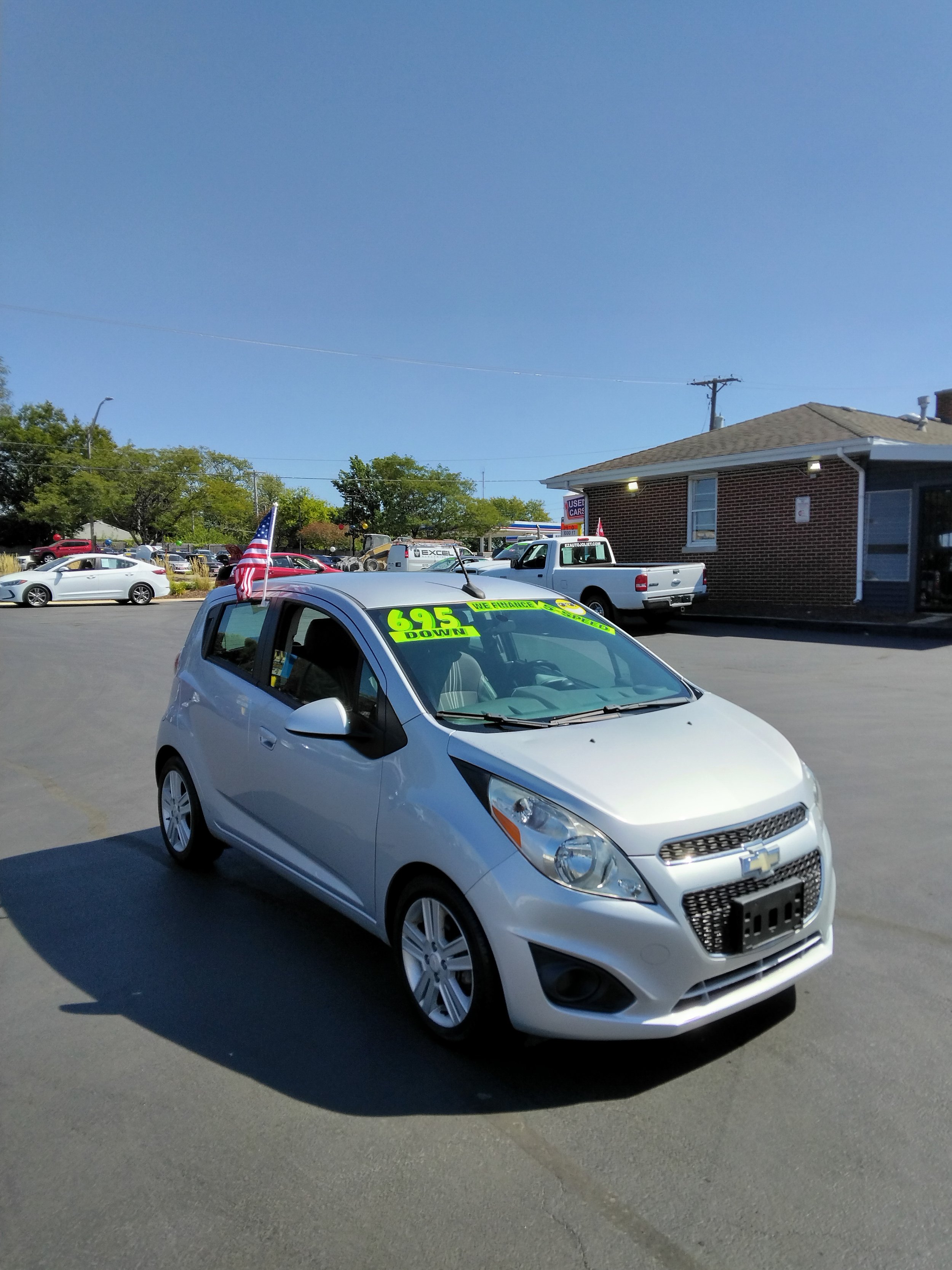  # 16860  2013 CHEVROLET SPARK LS SALES PRICE $8995/$695 DOWN/ $100 A WEEK (12.9%APR) 