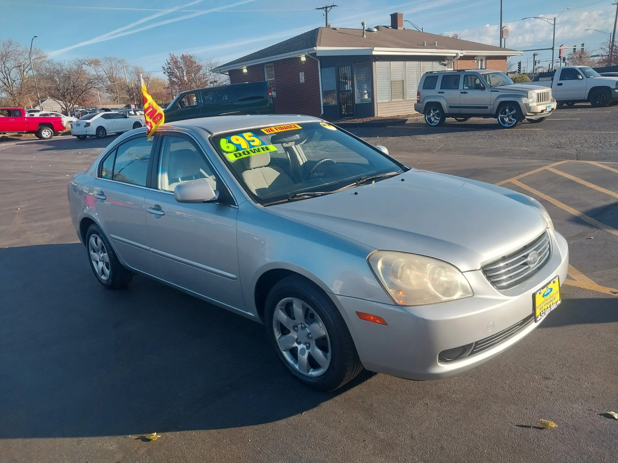  #17078 2008 KIA OPTIMA SALES PRICE $7995/$695 DOWN/$90 A WEEK (12.9% APR) 