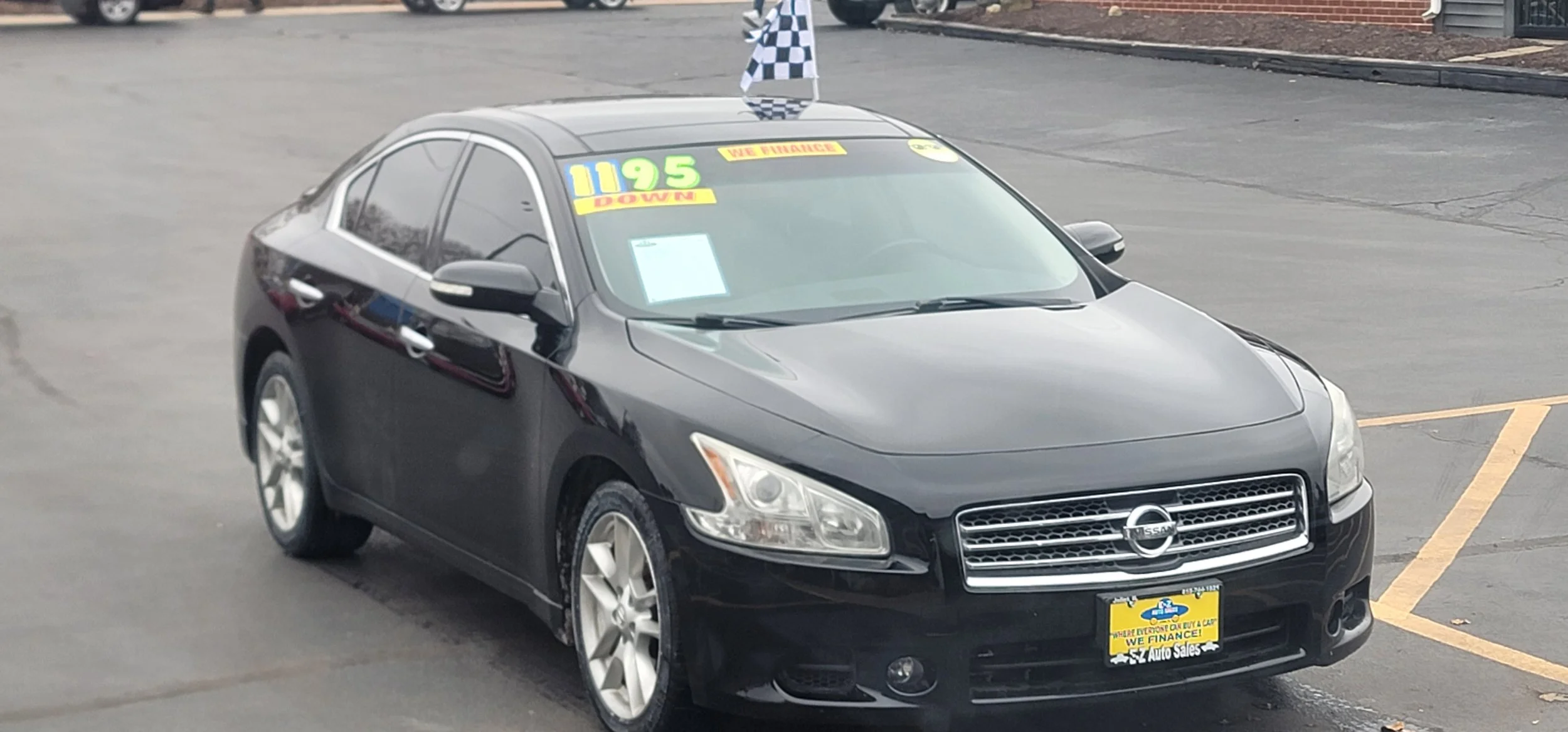  #17091 2011 NISSAN MAXIMA SALES PRICE $9995/$1195 DOWN/$100 A WEEK (12.9% APR) 