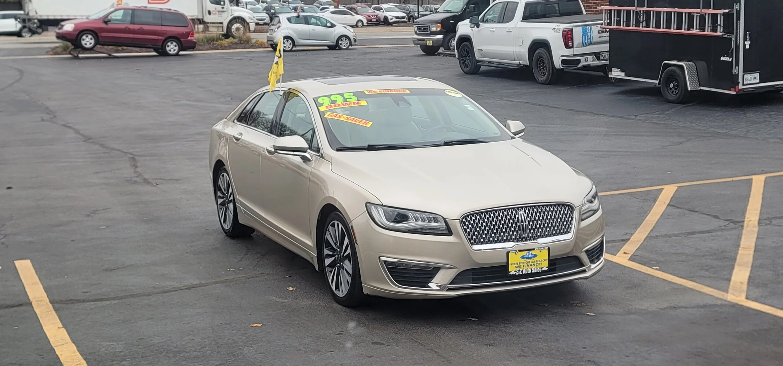  #17075  2017 LINCOLN MKZ SALES PRICE $8995/$1195 DOWN/$100 A WEEK (12.9%APR) 