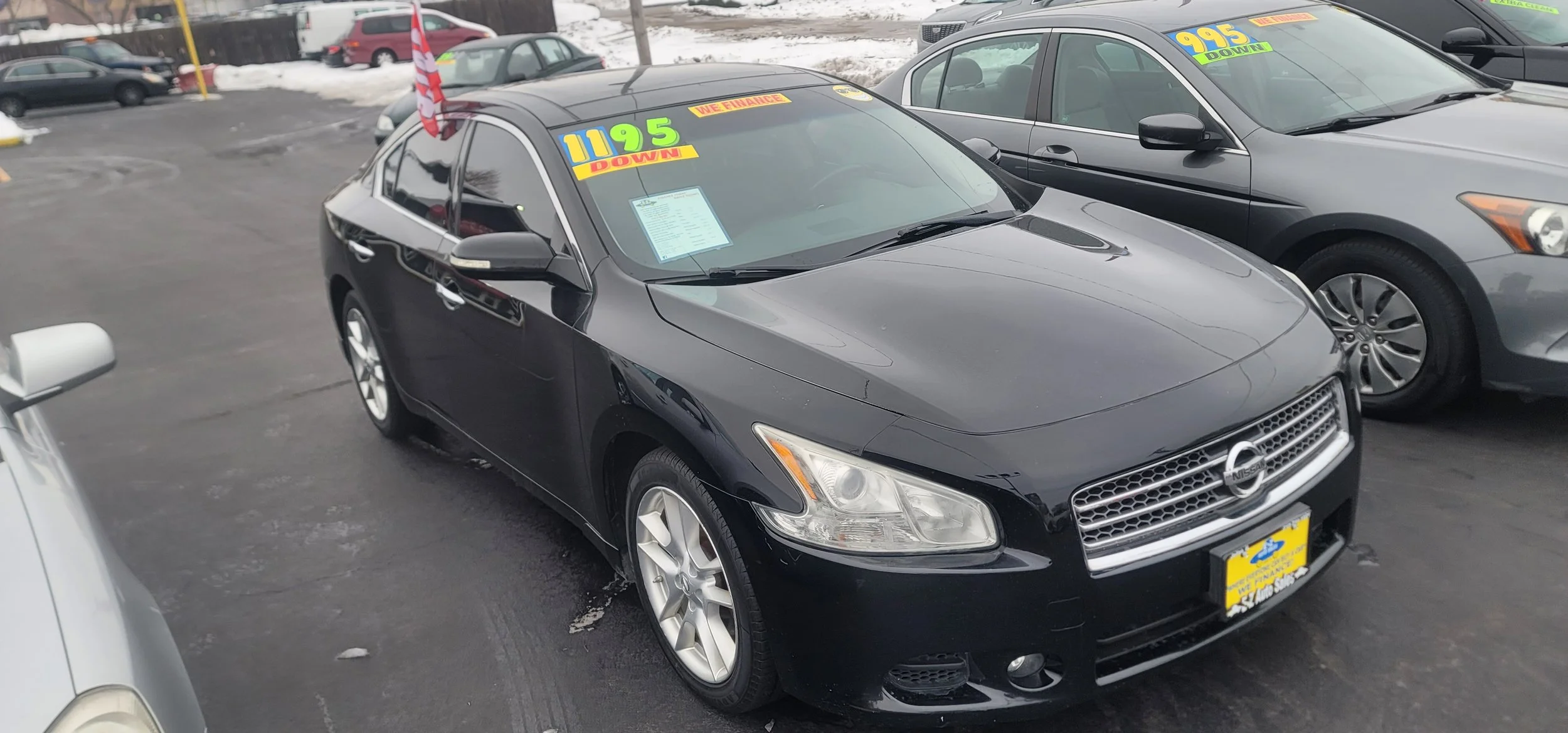  #17091 2011 NISSAN MAXIMA SALES PRICE $9995/$1195 DOWN/$100 A WEEK (12.9% APR) 