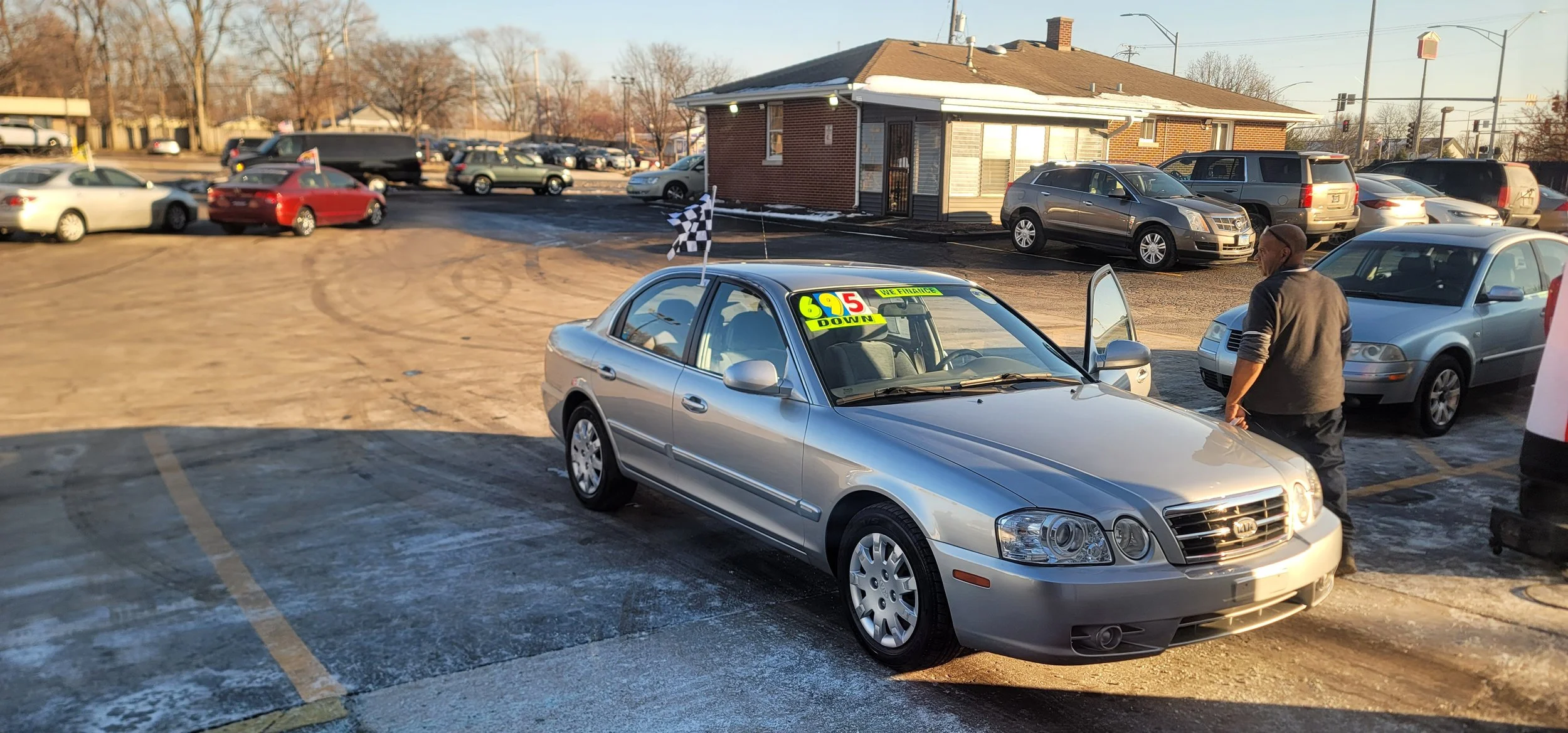  #17124 2006 KIO OPTIMA SALES PRICE $7995/$595 DOWN/ $90 A WEEK (12.9% APR) 