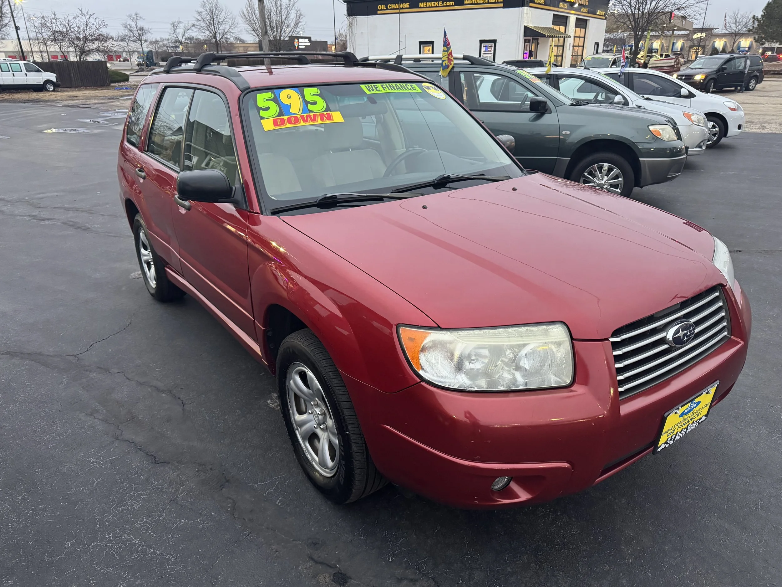 #17176 2006 SUBARU FORESTER SALES PRICE $5995/$595 DOWN/$80 A WEEK (12.9%APR) 