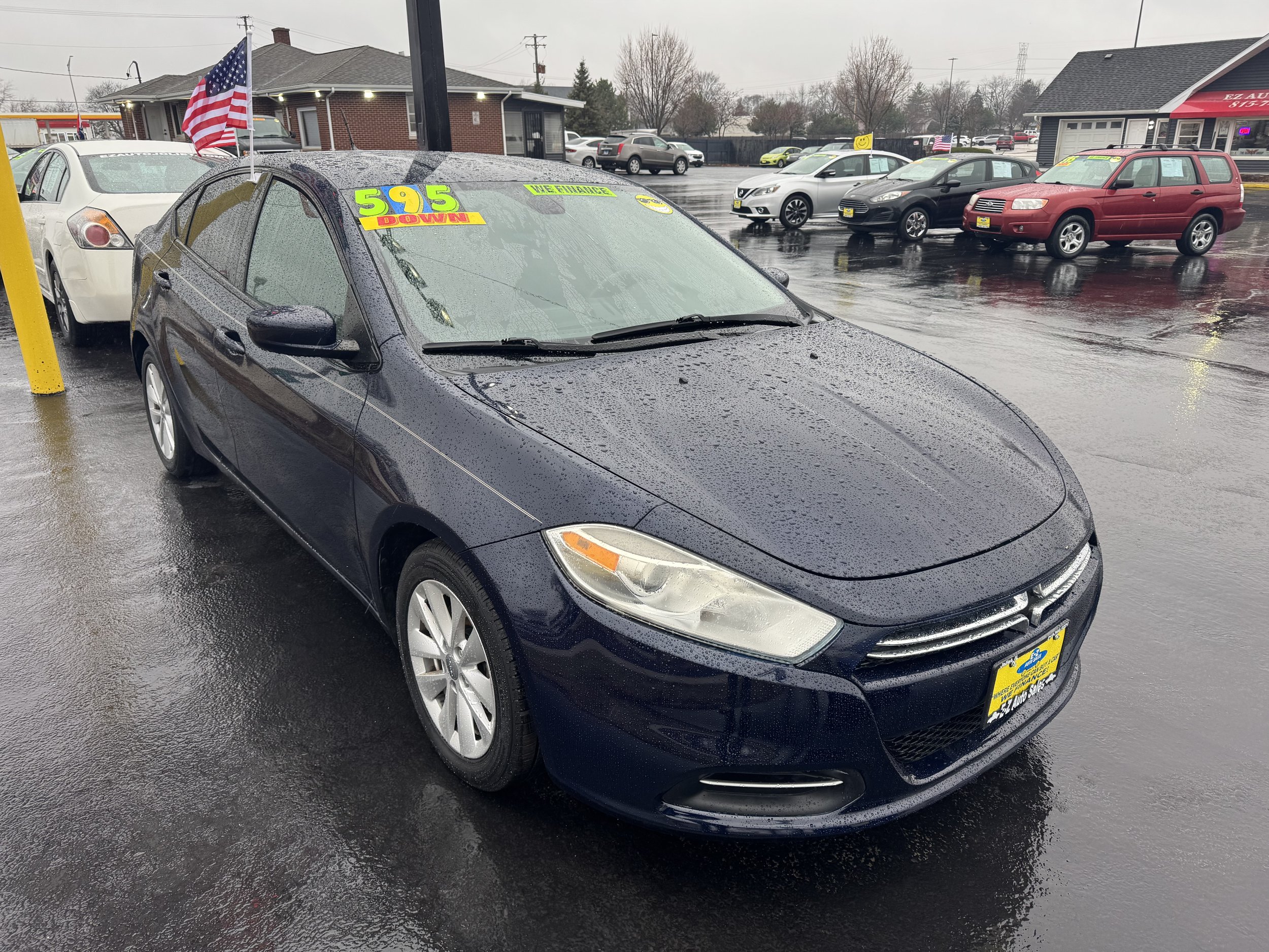  #17032 2016 DODGE DART SALES PRICE $8995/$595 DOWN/$100 A WEEK (12.9%APR) 