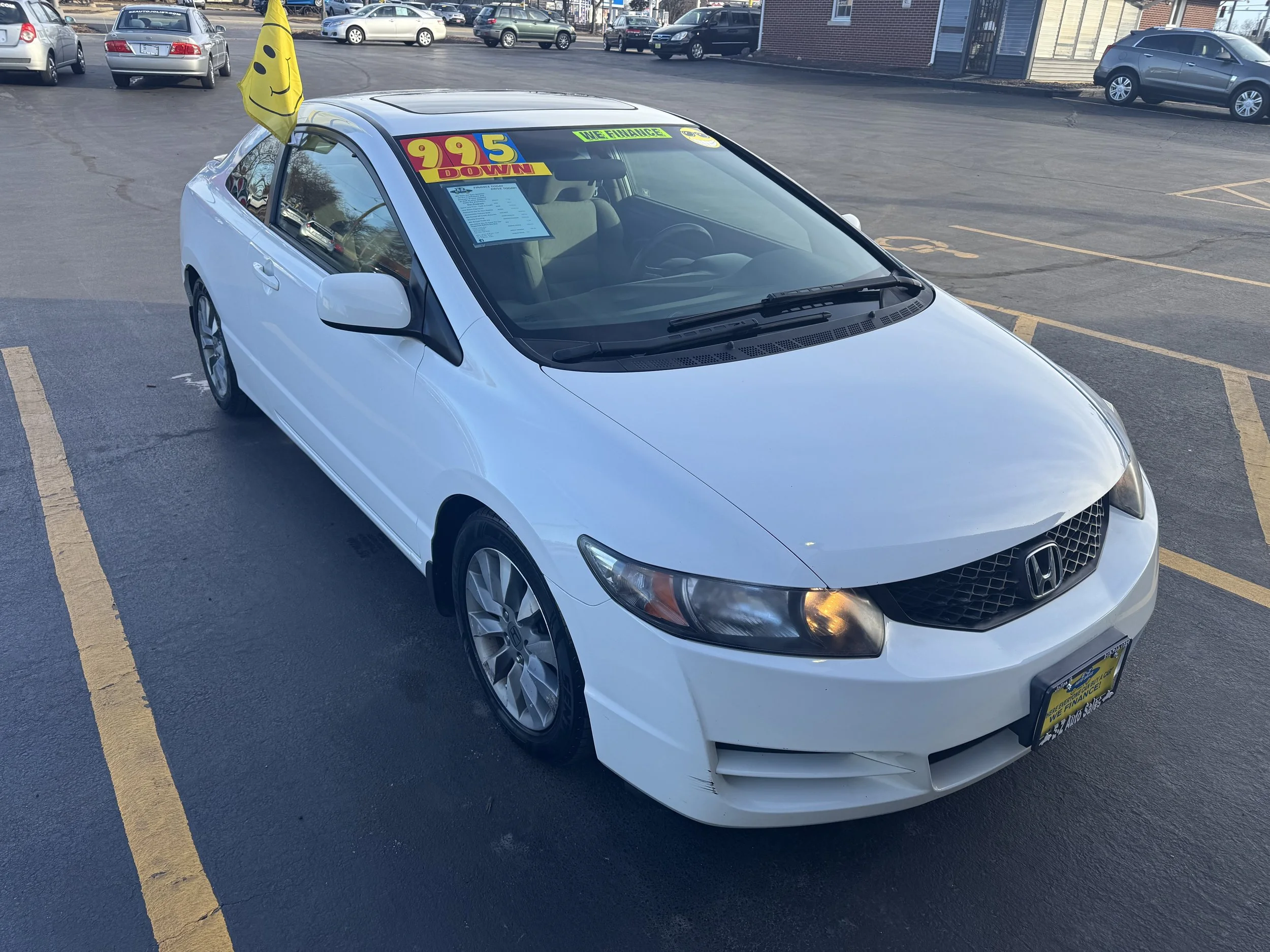  #17167 2011 HONDA CIVIC SALES PRICE $9995/$995 DOWN/$100 A WEEK 12.9%APR 