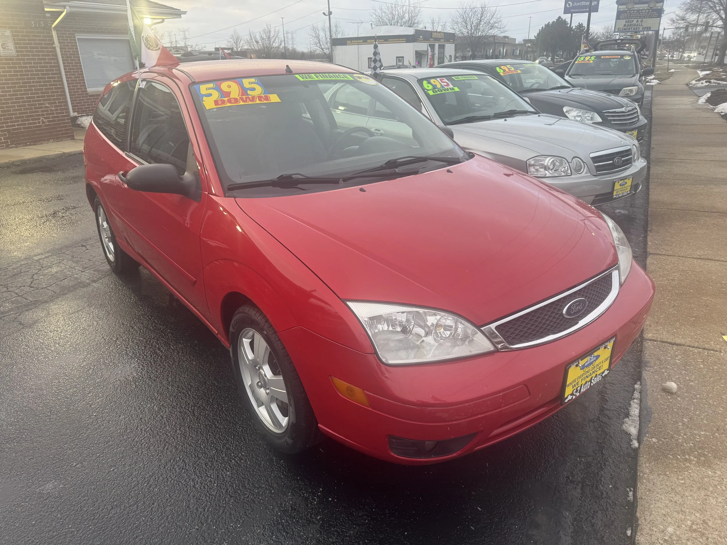  #17190 2007 FORD FOCUS SALES PRICE $6495/$595 DOWN/$90 A WEEK (12.9%APR)  