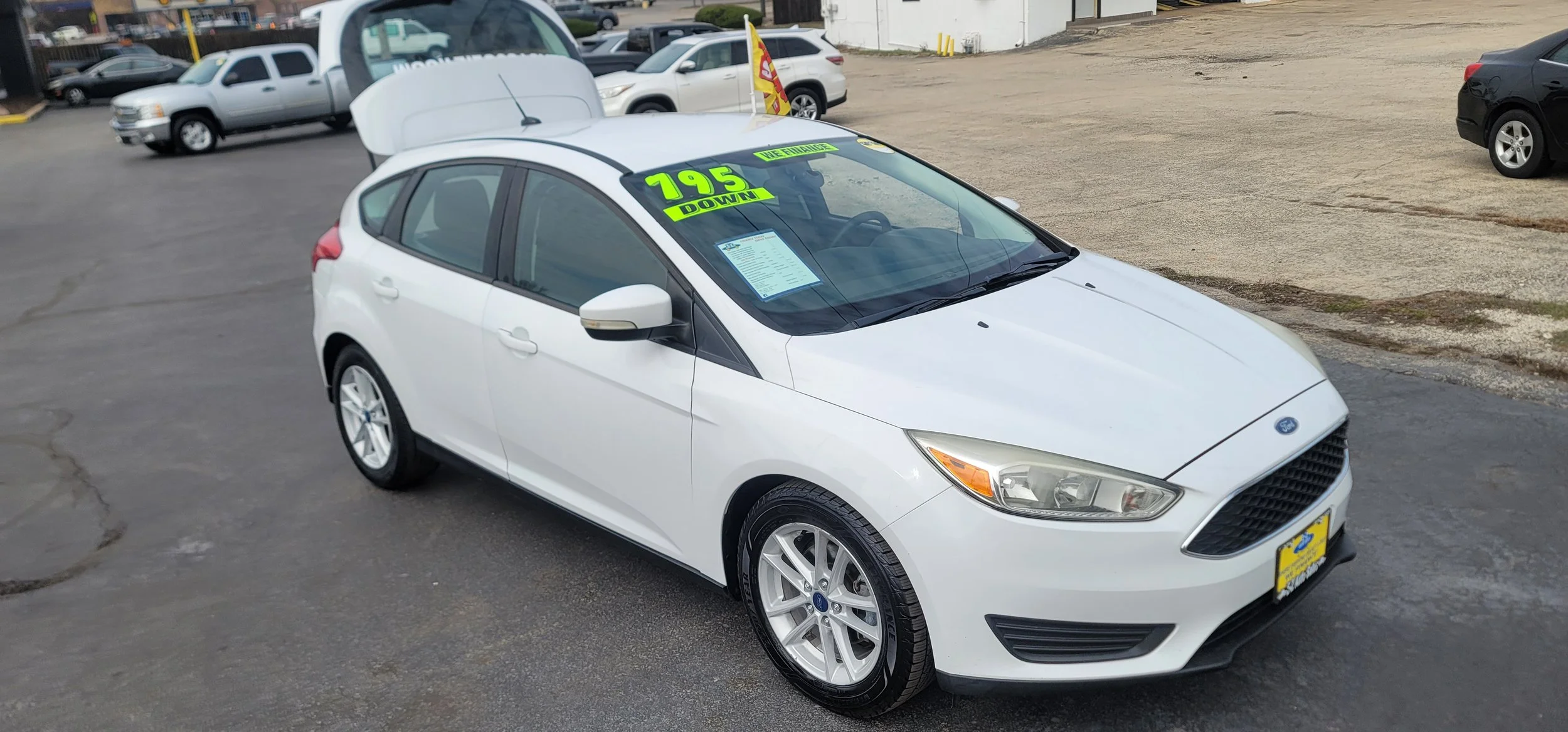  #17228 2017 FORD FOCUS SALES PRICE $8995 /$795 DOWN/$100 A WEEK (12.9 APR) 