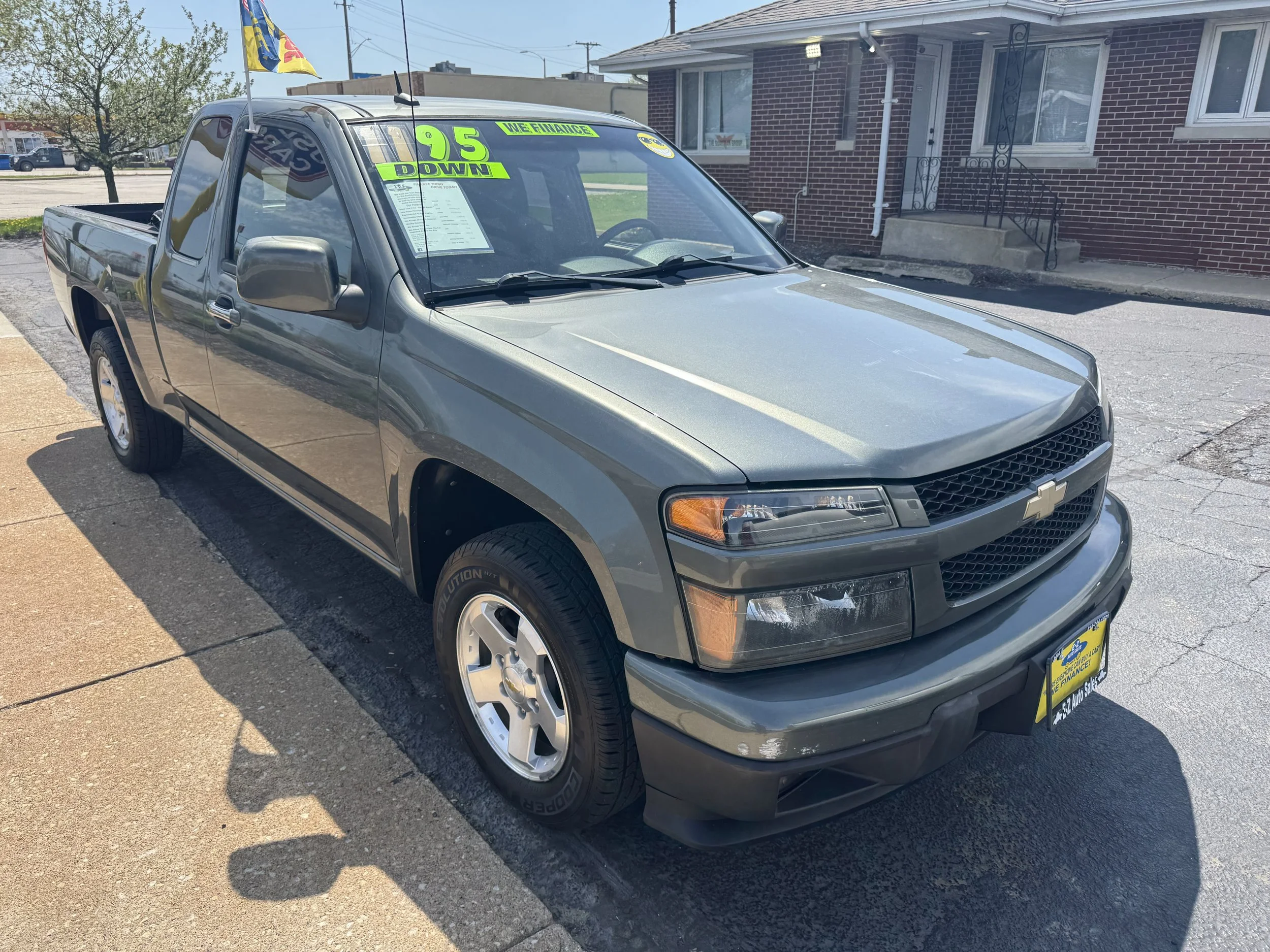  #17303 2011 CHEVROLET COLORADO SALES PRICE $11995/$1195 DOWN/$100 A WEEK (12.9%APR) 