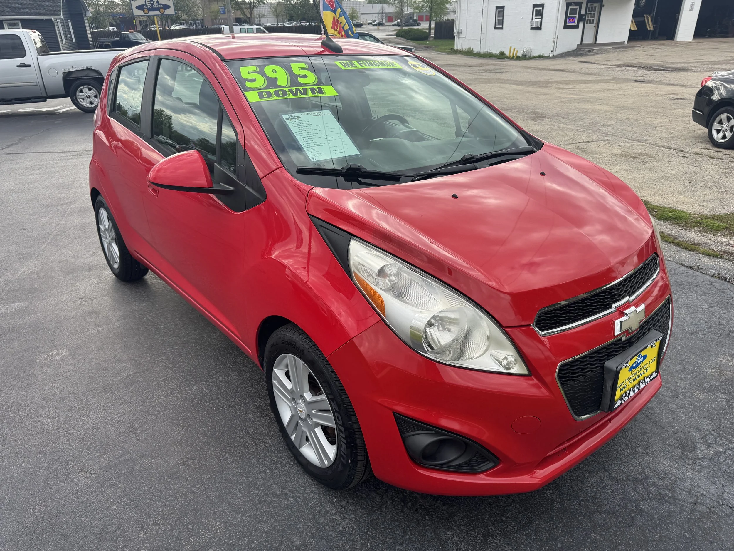  #17301 2013 CHEVROLET SPARK SALES PRICE $6995/$595 DOWN/$90 A WEEK (12.9%APR) 