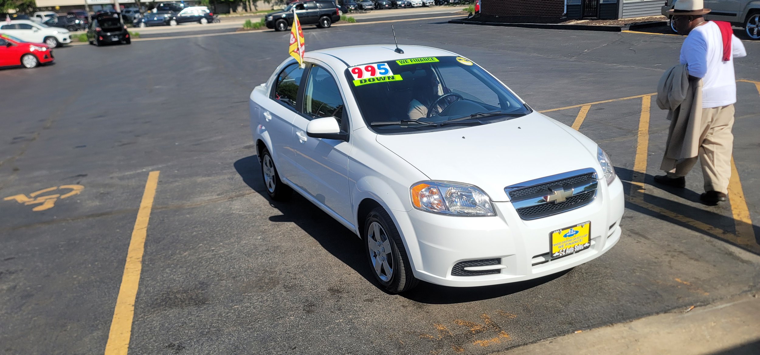  #17353 2011 CHEVY AVEO SALES PRICE $8995/$995 DOWN/$100 A WEEK (12.9% APR) 
