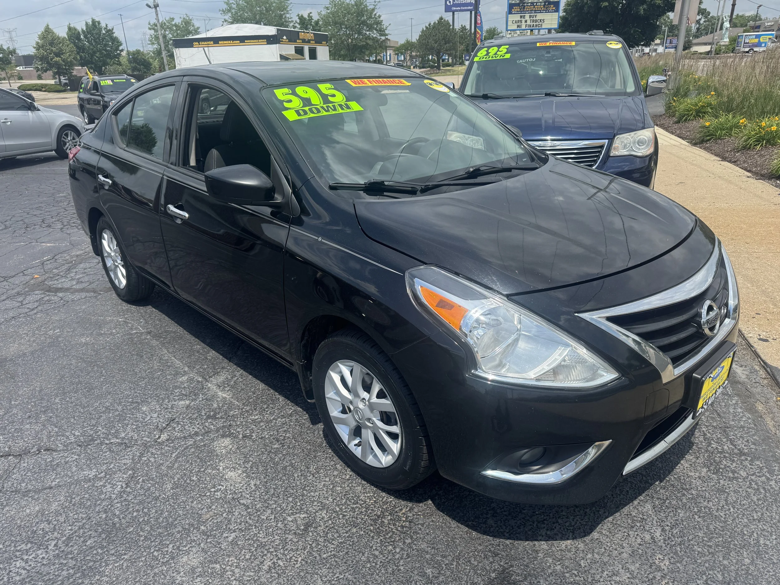  #17377 2018 NISSAN VERSA SALES PRICE $5795/$595 DOWN/$100 A WEEK (12.9% APR) 
