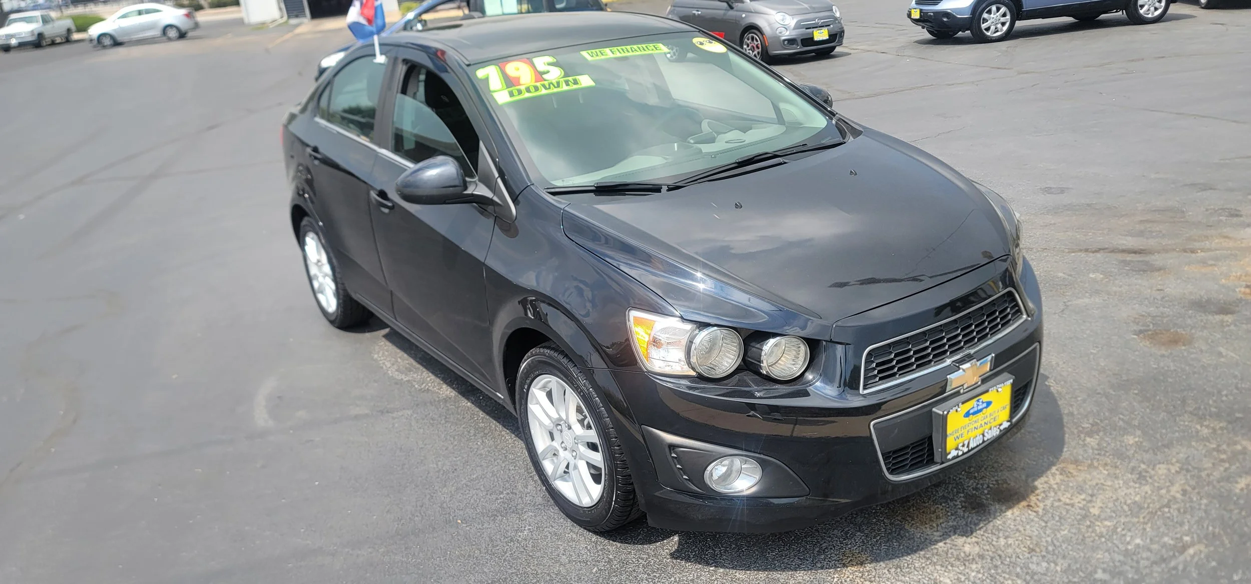  #17427 2016 CHEVROLET SONIC SALES PRICE $9995/$795 DOWN/$100 A WEEK (12.9%APR) 