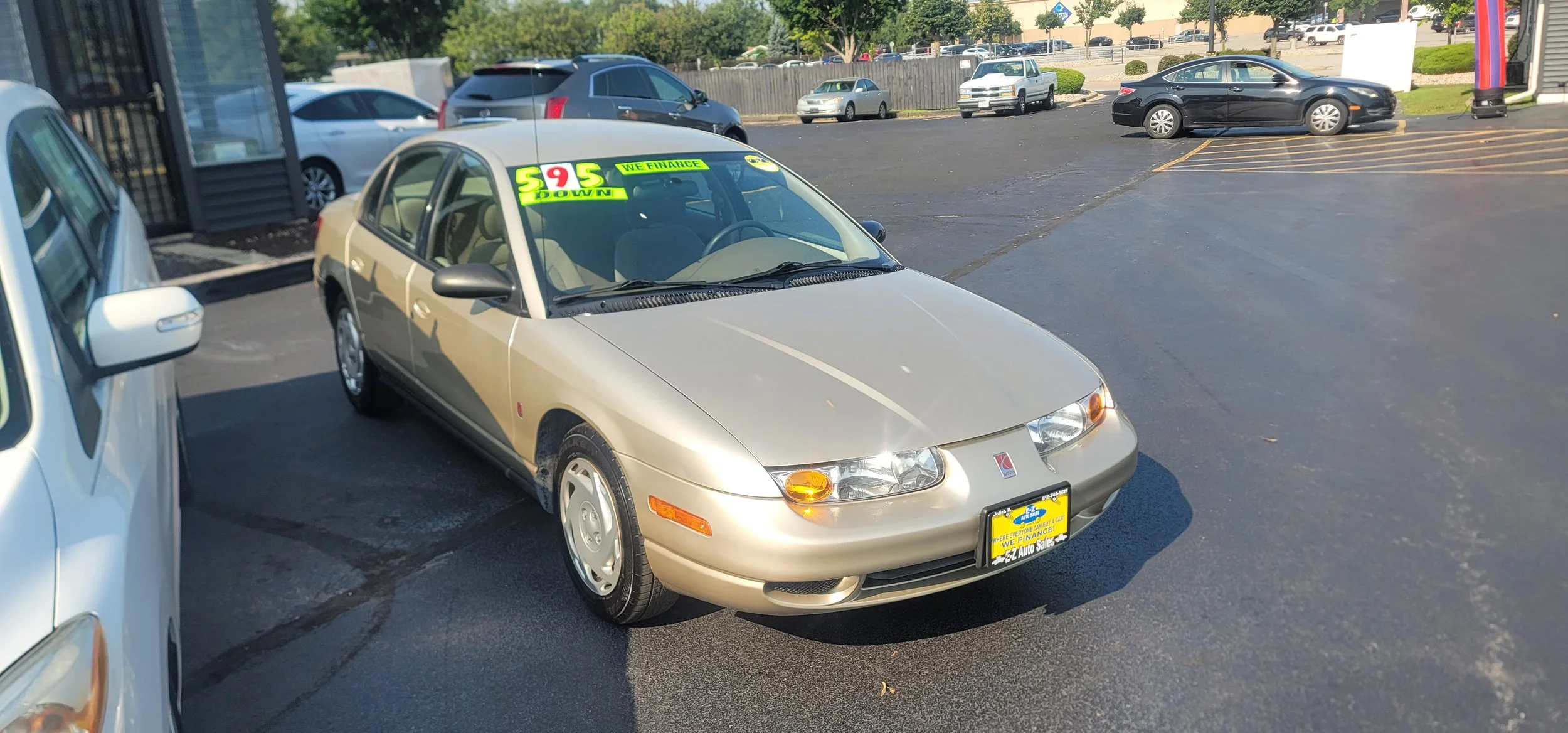  #17447 2001 SATURN S SERIES SALES PRICE $6995/$595 DOWN/$100 A WEEK (12.9% APR)  