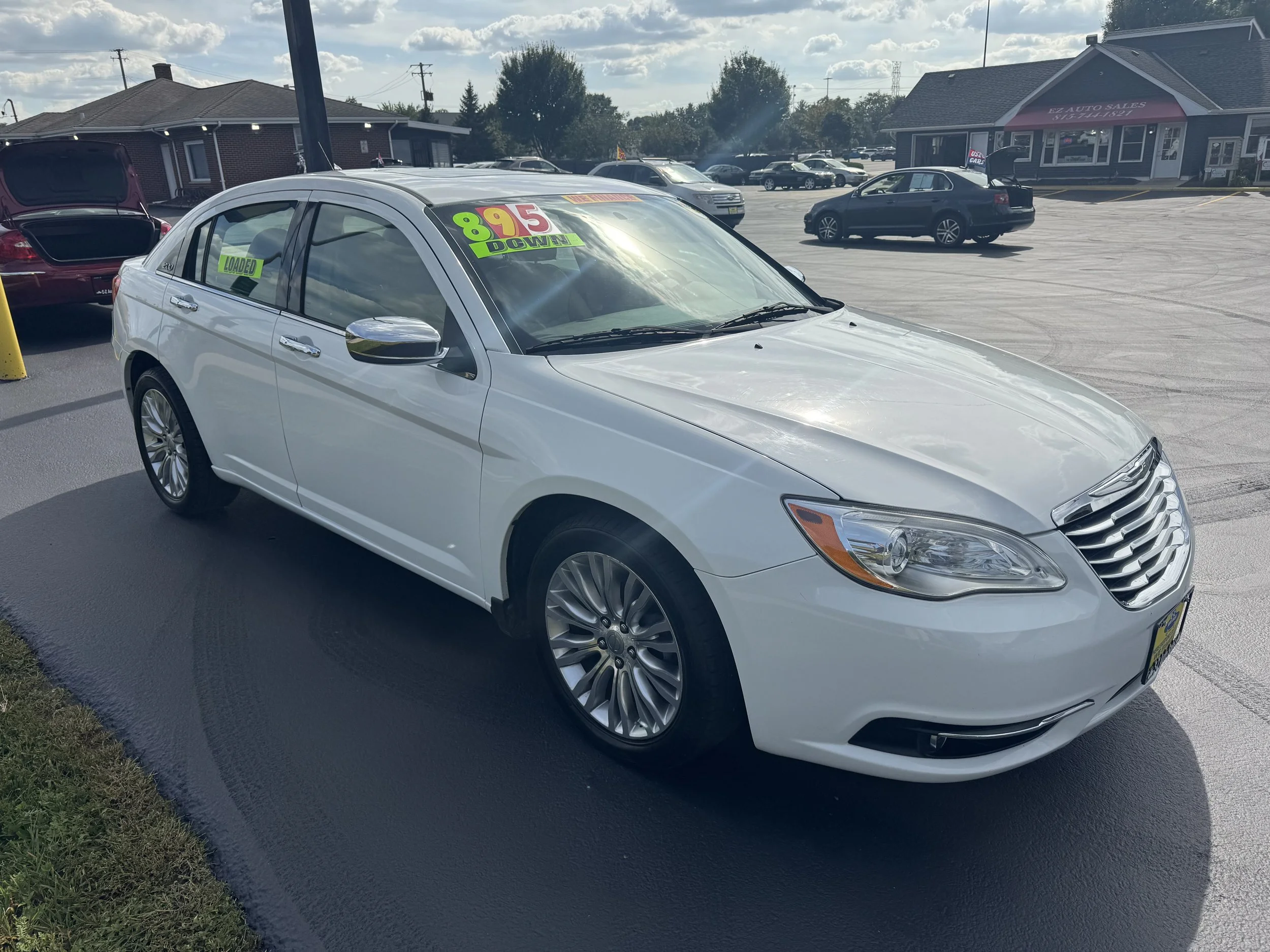  #17513 2012 CHRYSLER 200 SALES PRICE $9995/$895 DOWN/ $100 A WEEK (12.9%APR) 