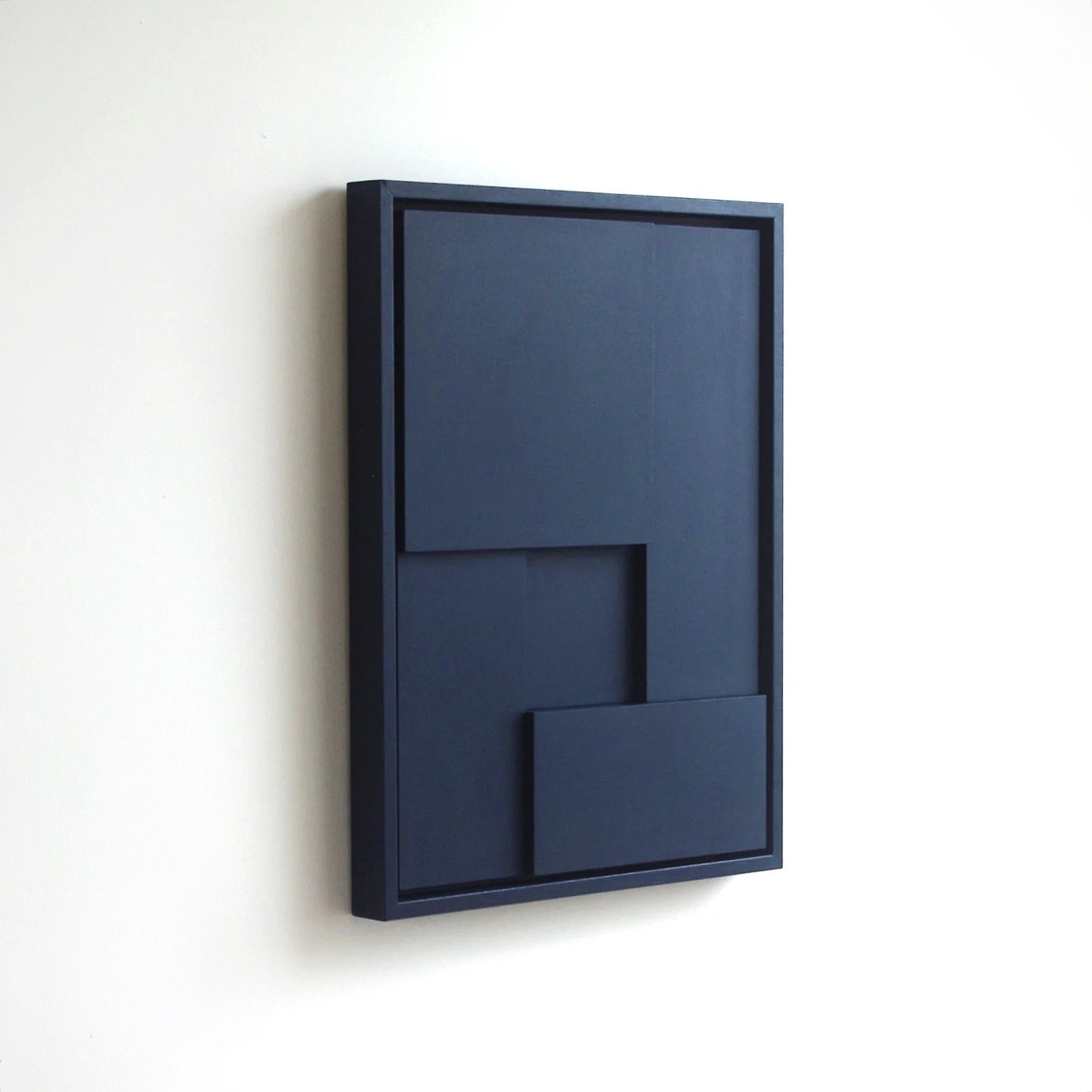 Necessary Limits (Navy)
Interior Paint on Wood
43 x 33 cm

One of several new works that will be part of &lsquo;Reassembled&rsquo; a three person show with @jfkturner @derekjwilson and myself, @andgallery_ from 4-29 May.

#art #painting #relief #shap