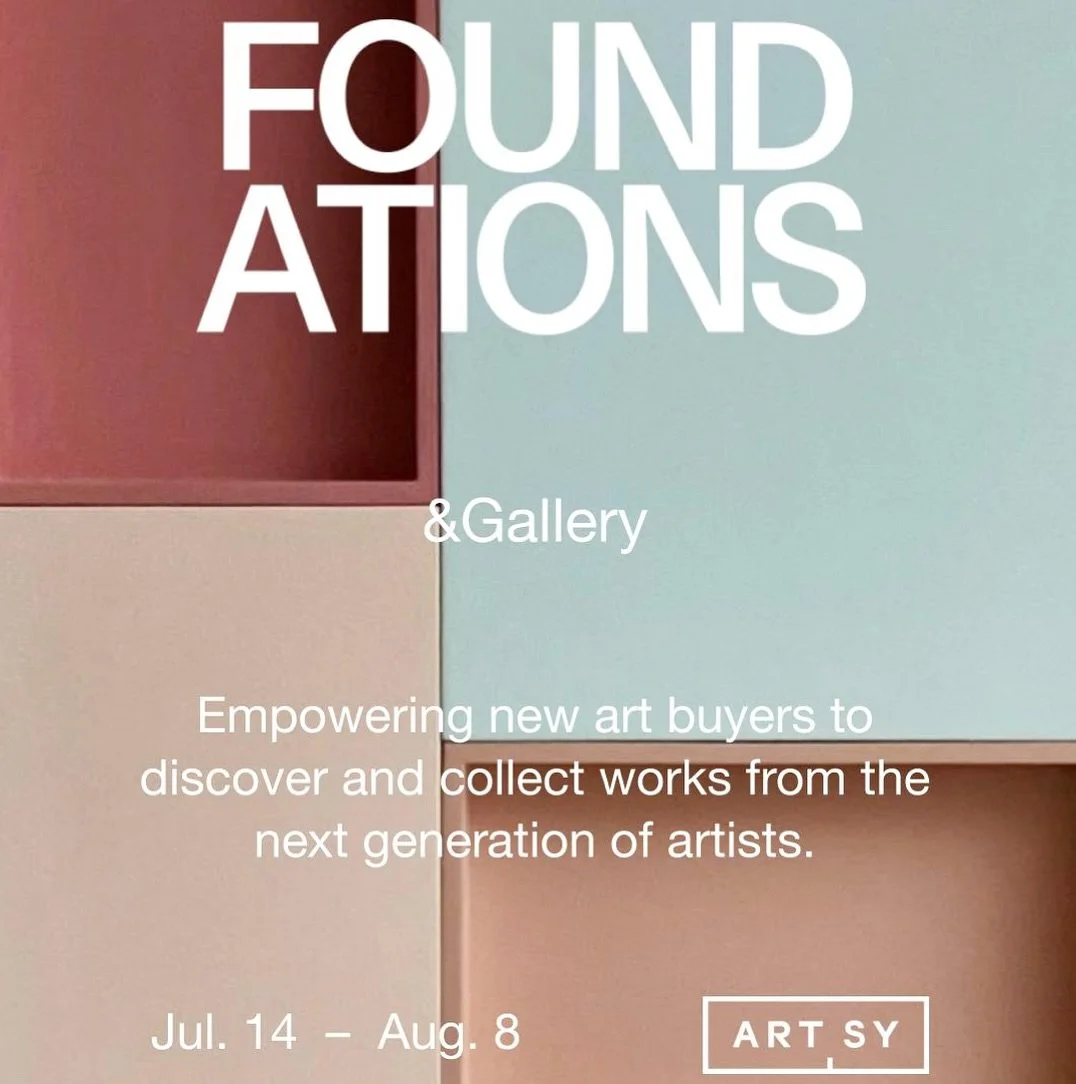Foundations 2025
Artsy Online Art Fair
14 July - 8 August 2025

I am delighted to be participating in the @artsy online fair, Foundations 2025 with @andgallery_

The fair opens today and will remain online until 8th August.

&amp;Gallery&rsquo;s pres