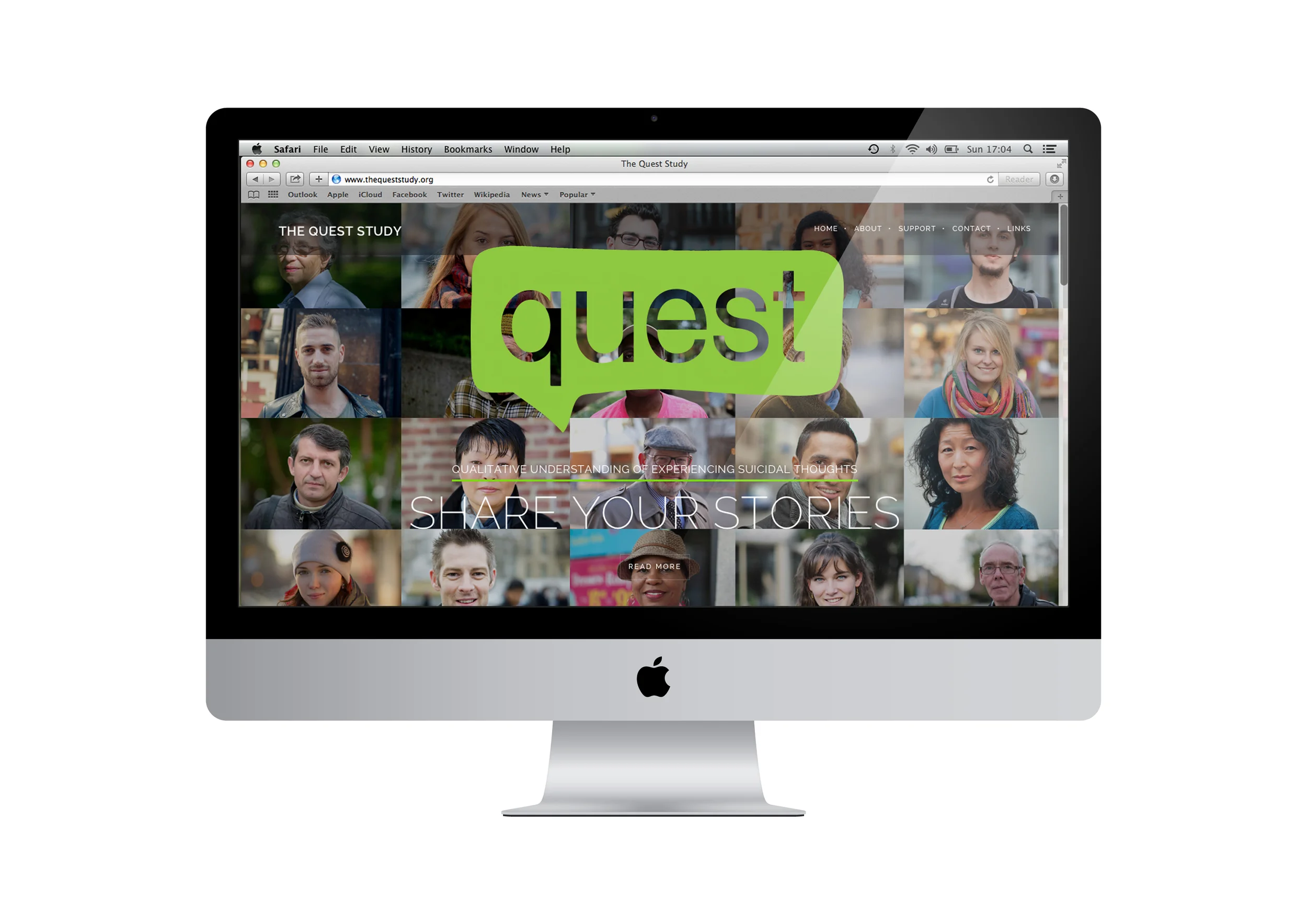 UX/UI Design - Quest Website — Kirsty Tither