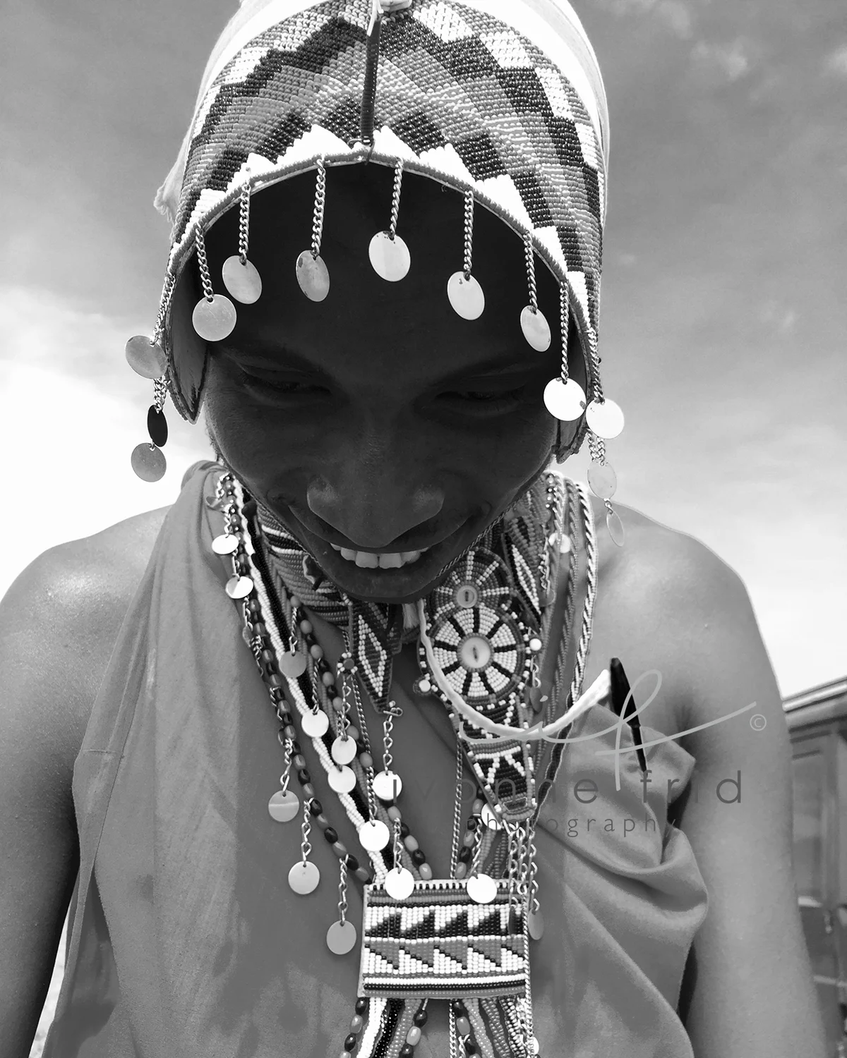 Frank, 28 year old Masai, safari guide.