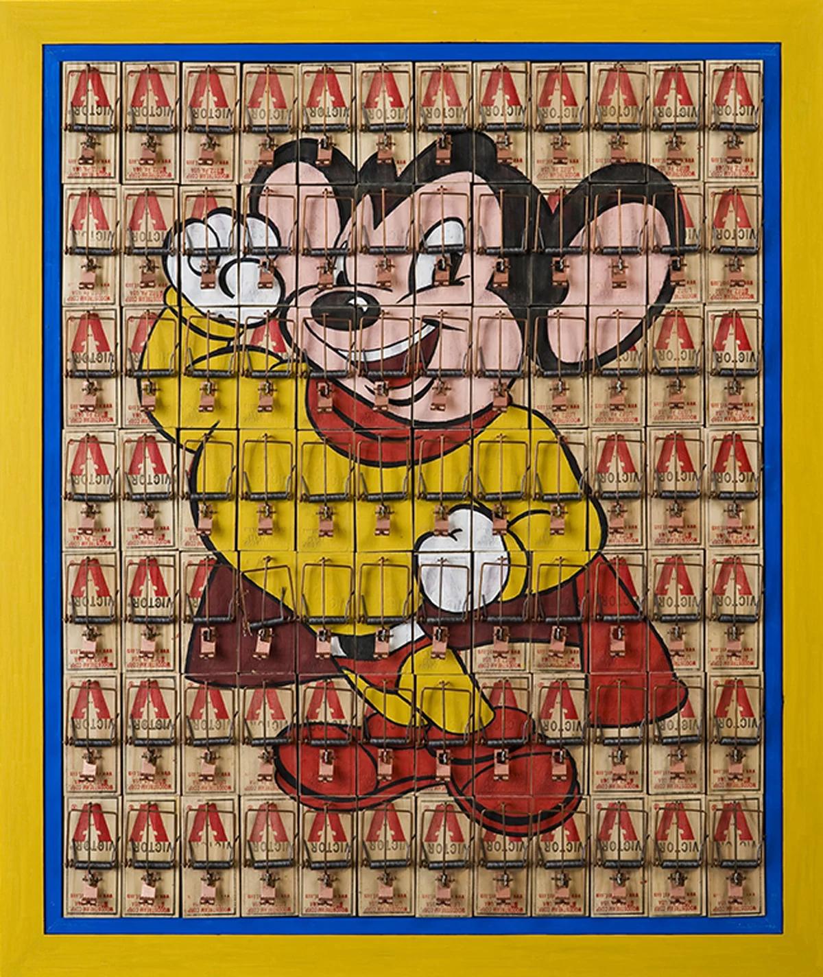 Mighty Mouse Traps, 2009, 28 x 24 (Sold)