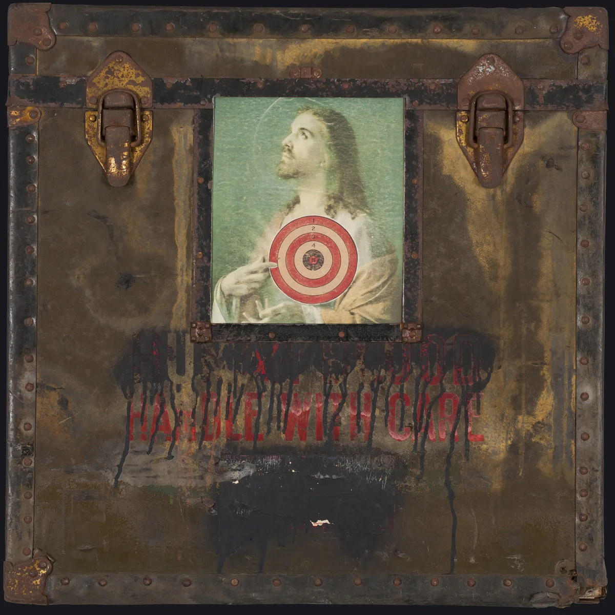 Handle with Care, 2013, 24 x 24 x 3 (Sold)