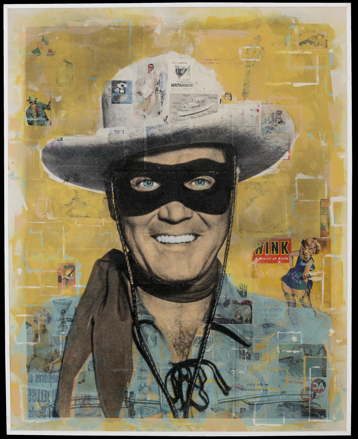 The Cowboy Process, 2018, 47 x 37.5