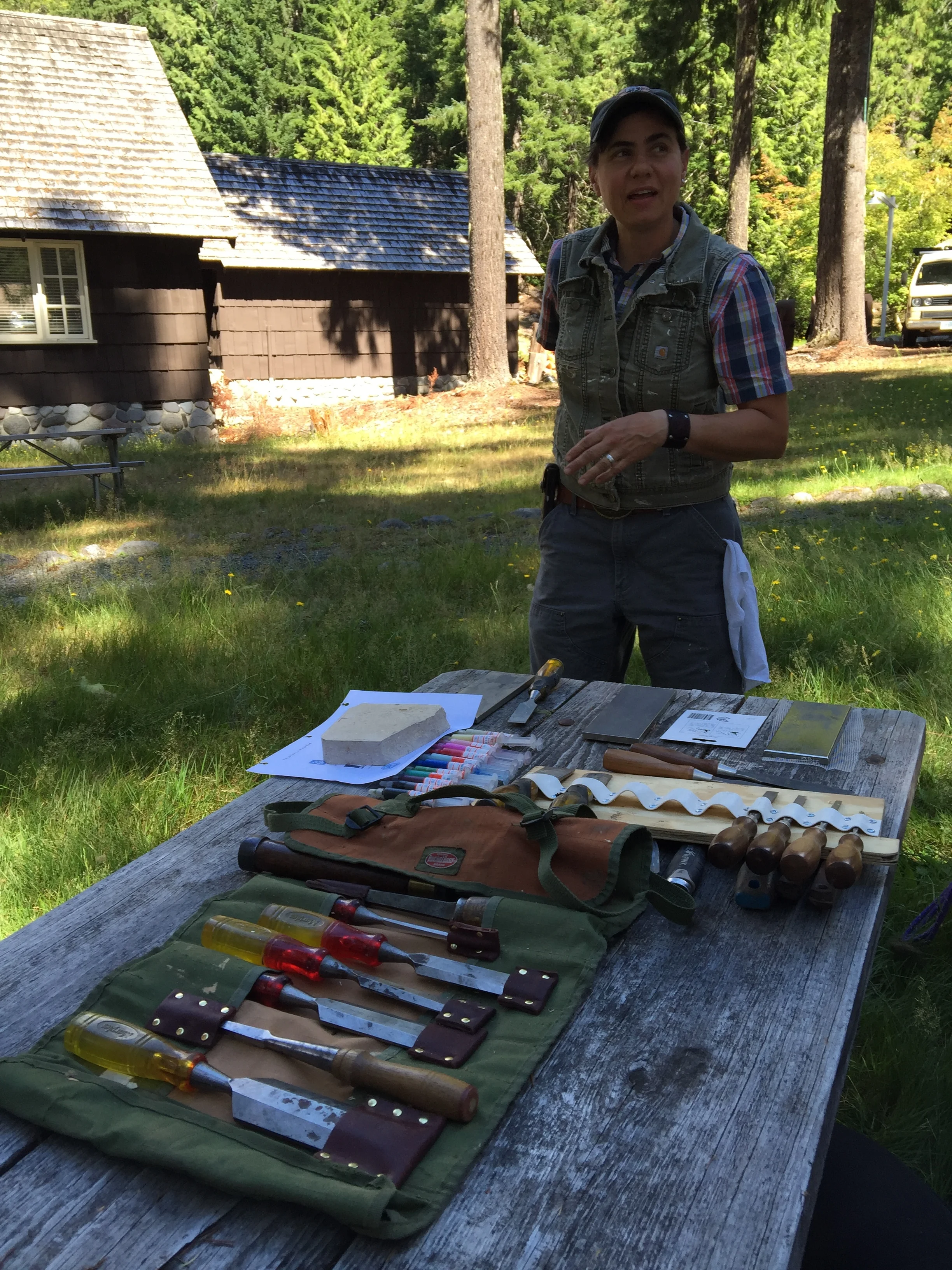 Tool sharpening with Amy McAuley