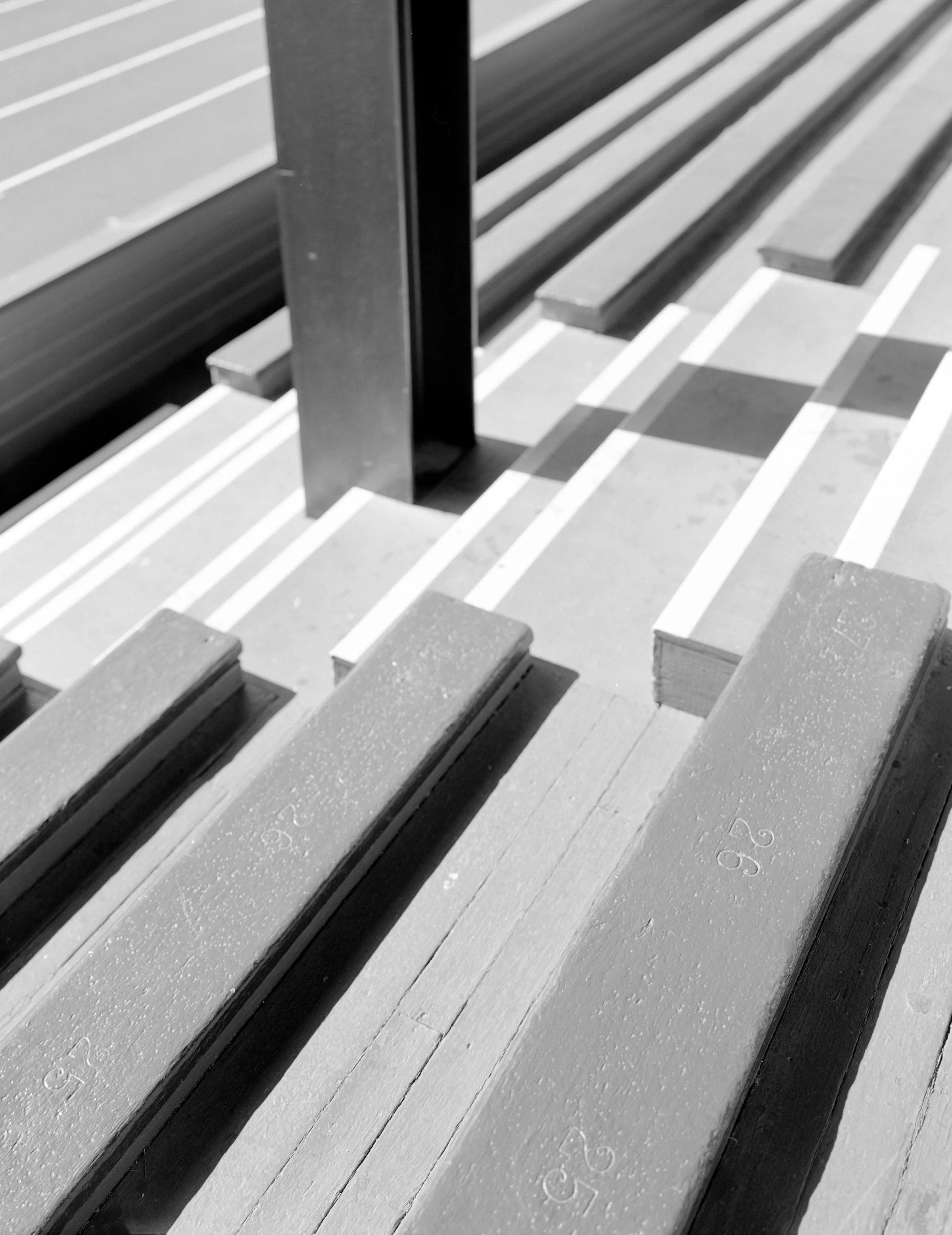 East Grandstand Benches