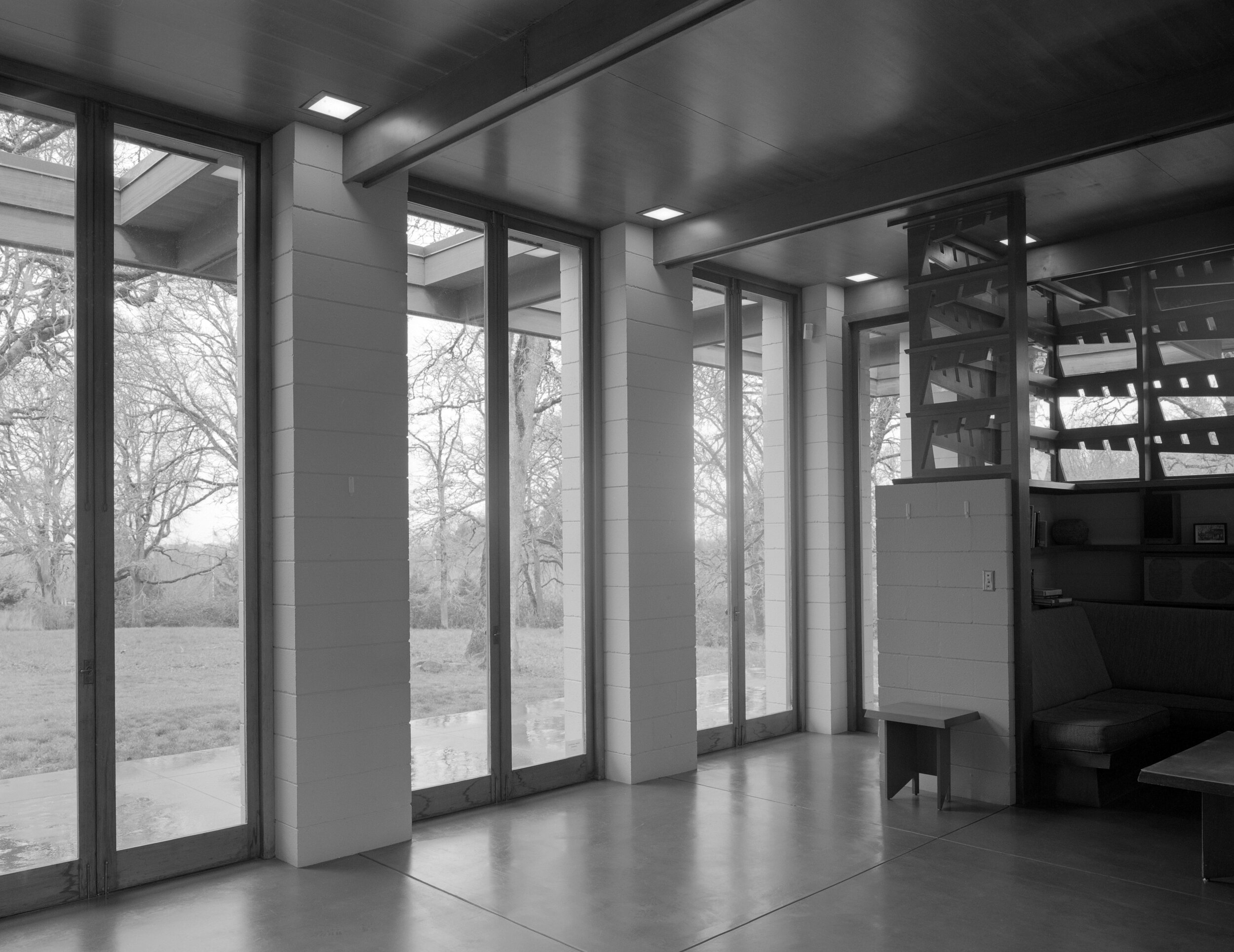 The Gordon House (1963), Living Room