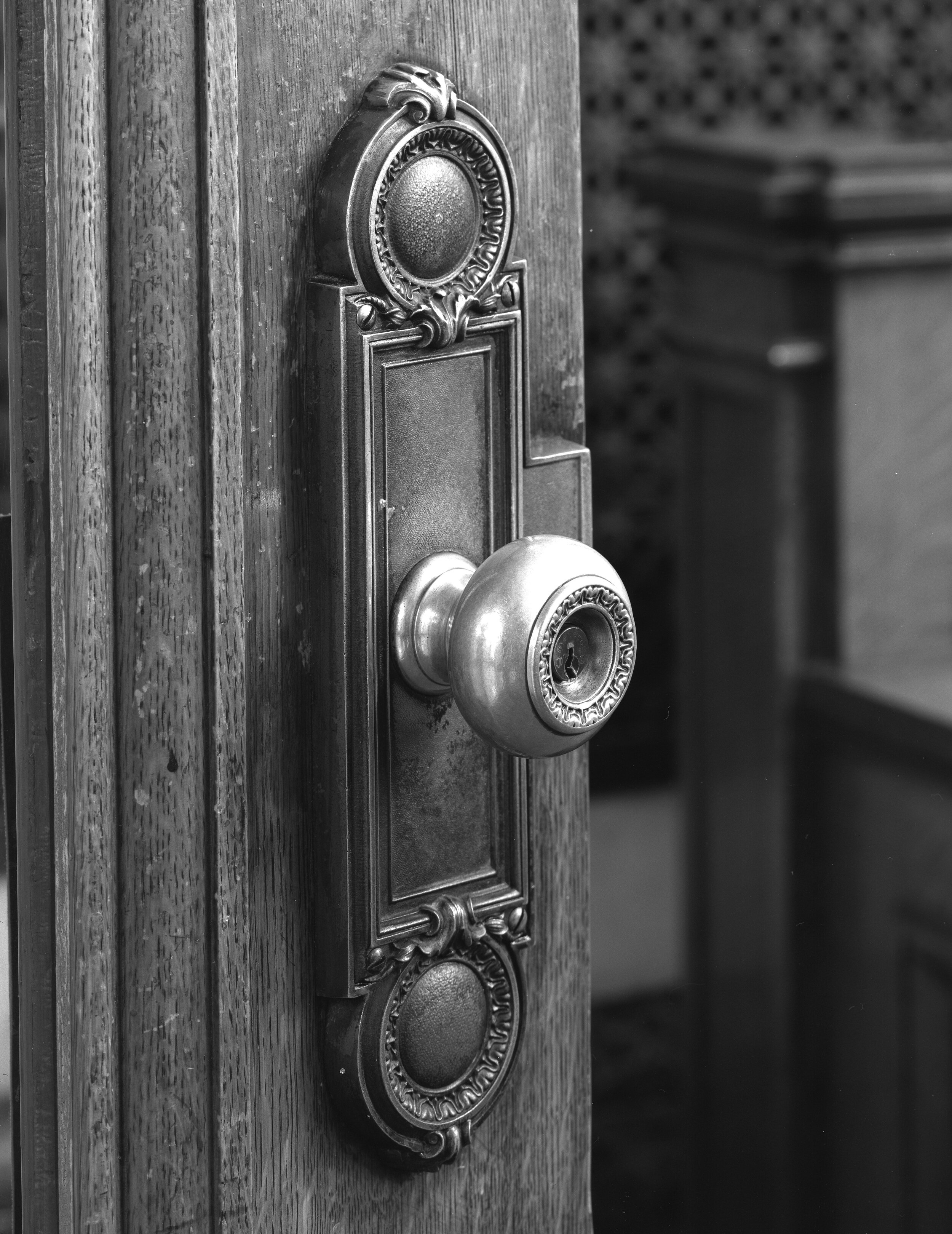 Door knob, Multnomah County Courthouse (1911(