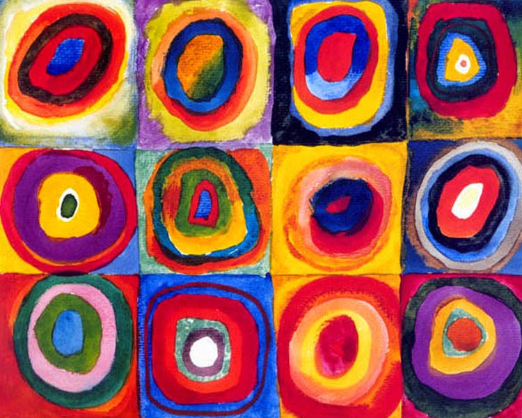 Wassily Kandinsky, "Concentric Circles" 1913