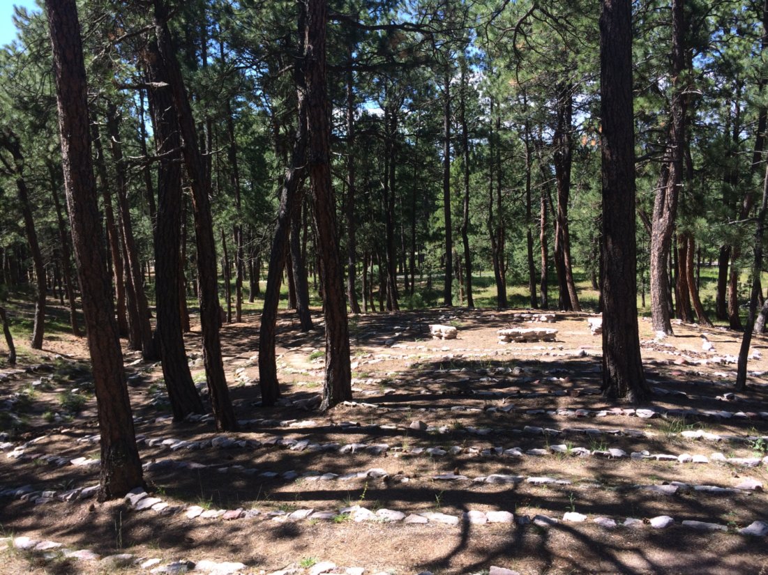 Labyrinth at Bennet Hill Monastery, Black Forest, CO