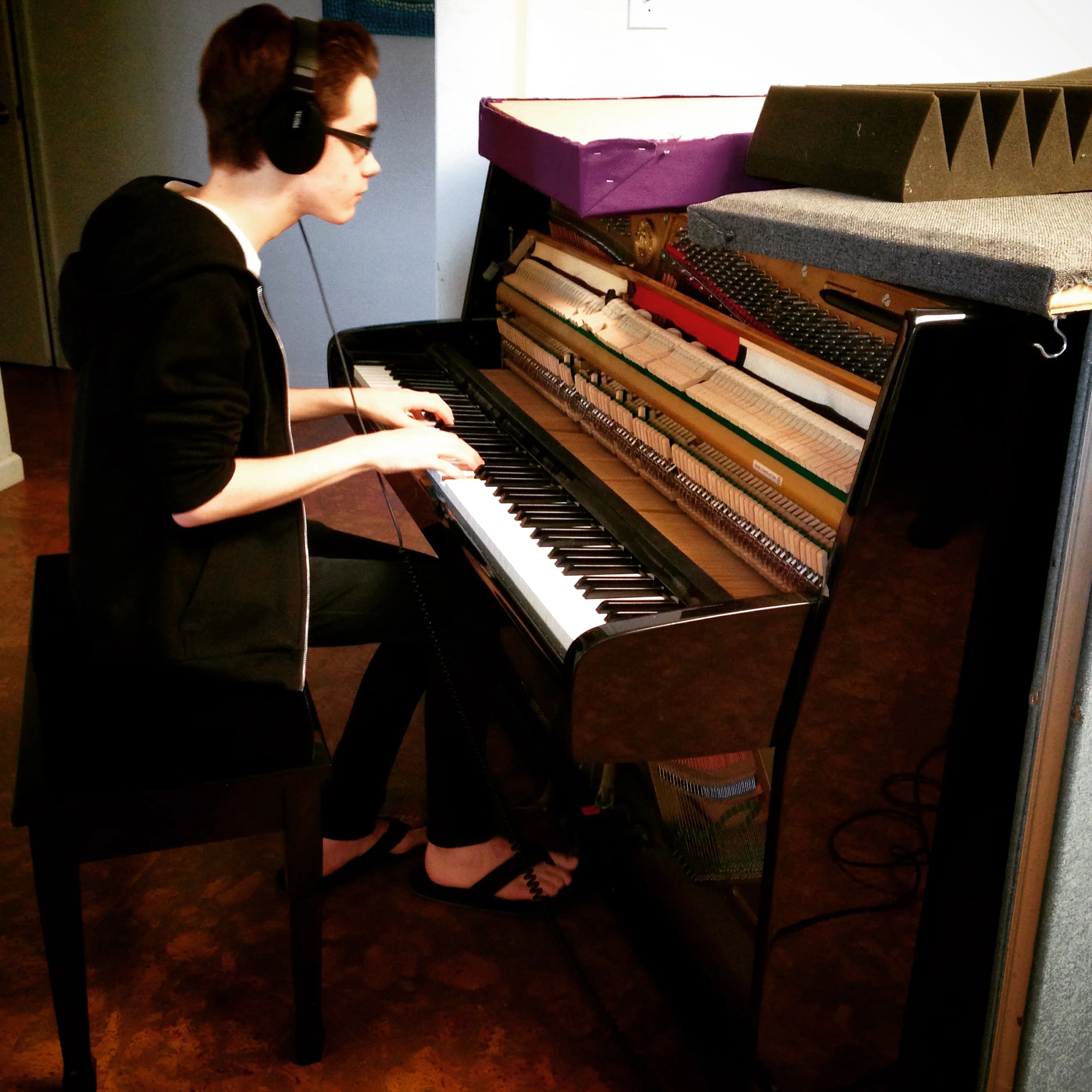  Recording at Nomatic Studios 