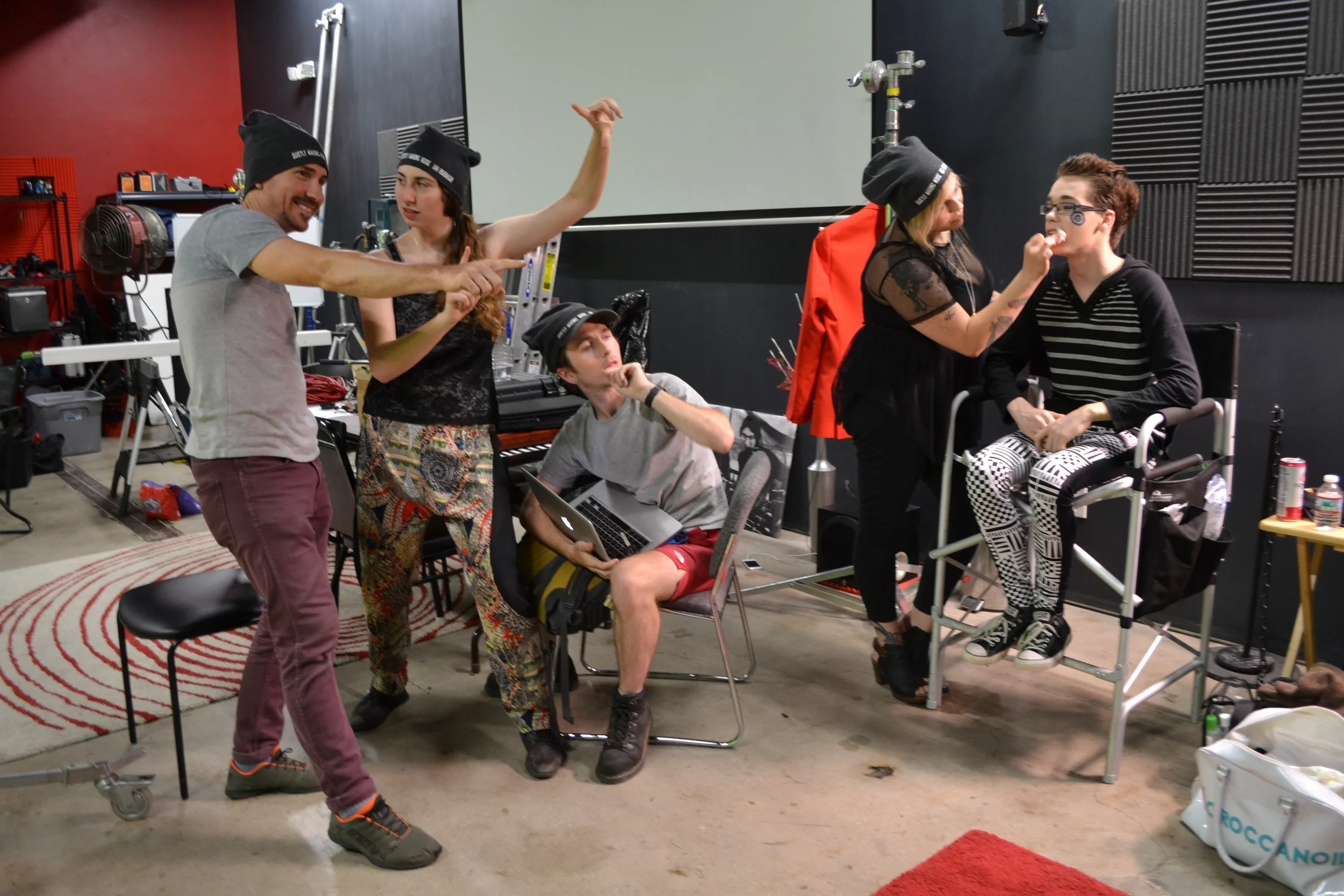  The indefatigable crew of All Around Artsy 