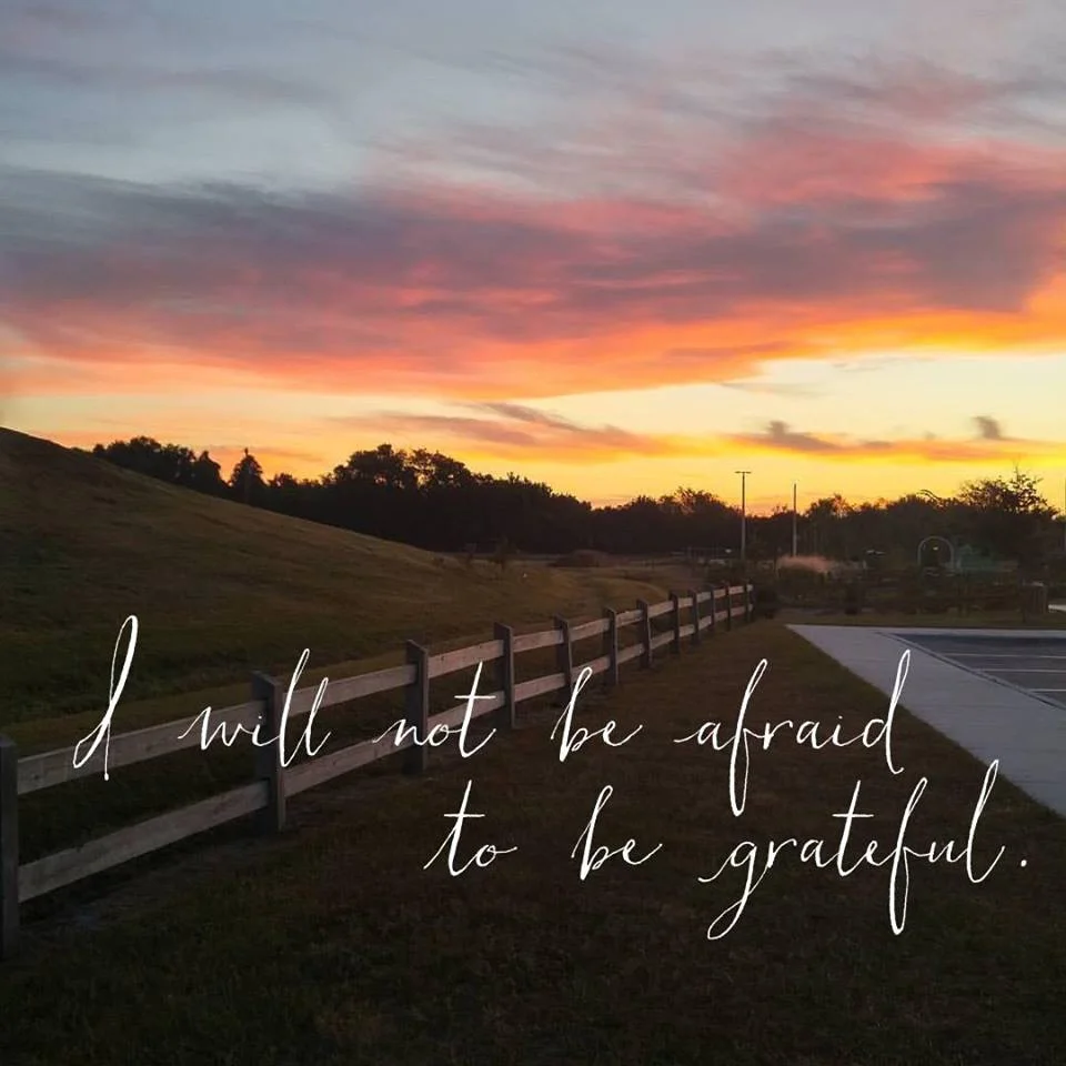 A Sunrise and Gratitude