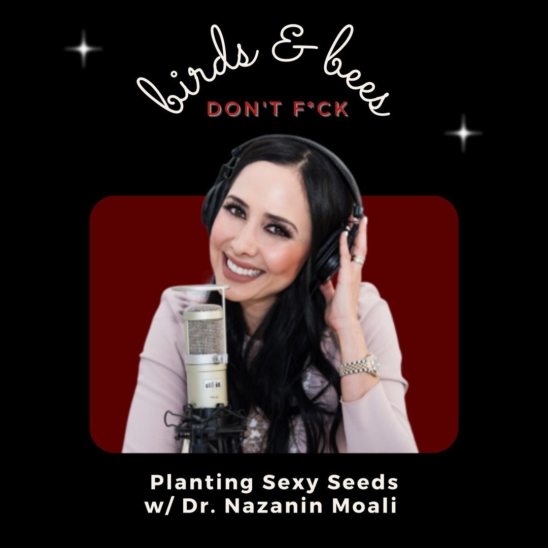 This week on the pod I chat all about planting Seggs seeds and cultivating er0ticism with the one and only Dr. Nazanin Moali from @sexologypodcast .

In this episode we talk about:
-The Importance of Different Perspectives
-The Role of Communication 
