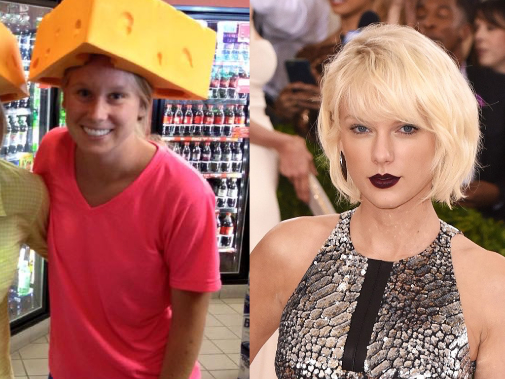 This is Liv. The Cheese head. She wants to look more like Taylor. 