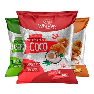 Biscoito Fit com Whey Protein