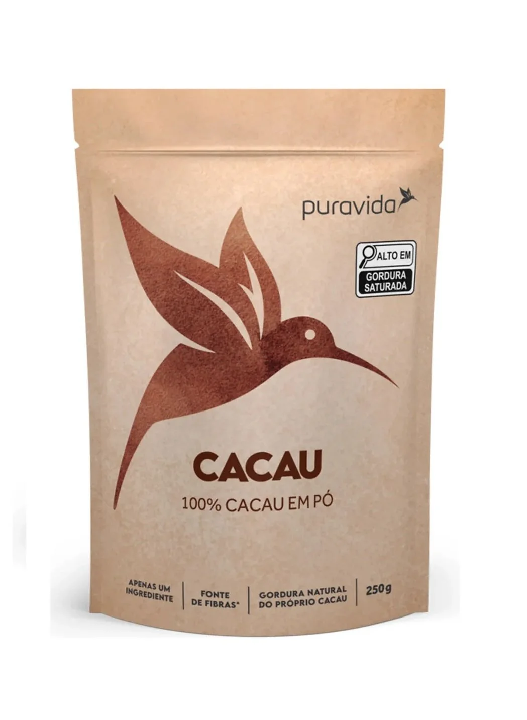 Cacau em pó 100% 250g