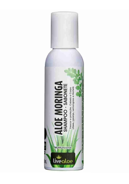Shampoo-Sabonete Aloe Moringa